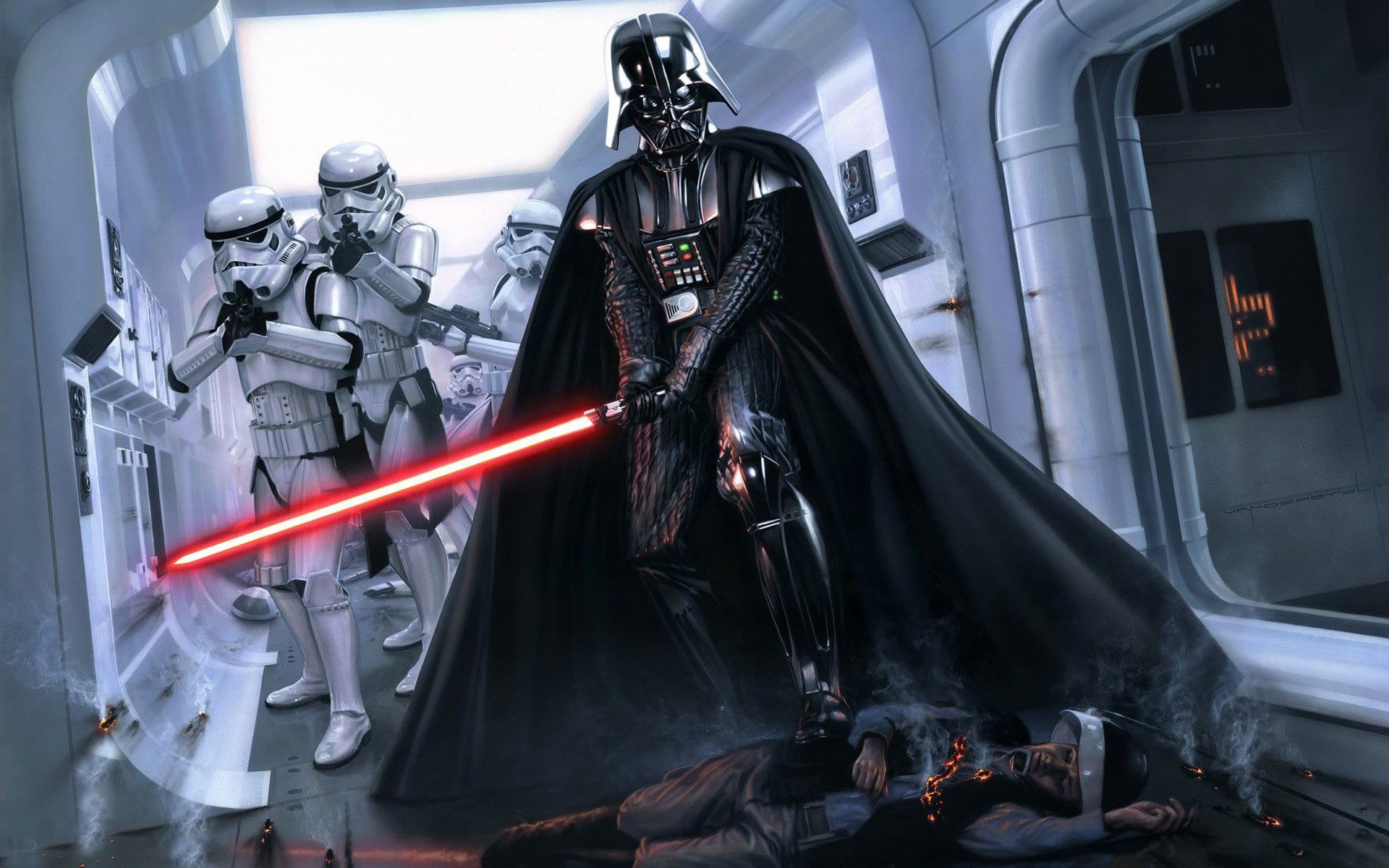 Darth Vader Star Wars Stormtrooper Wallpapers