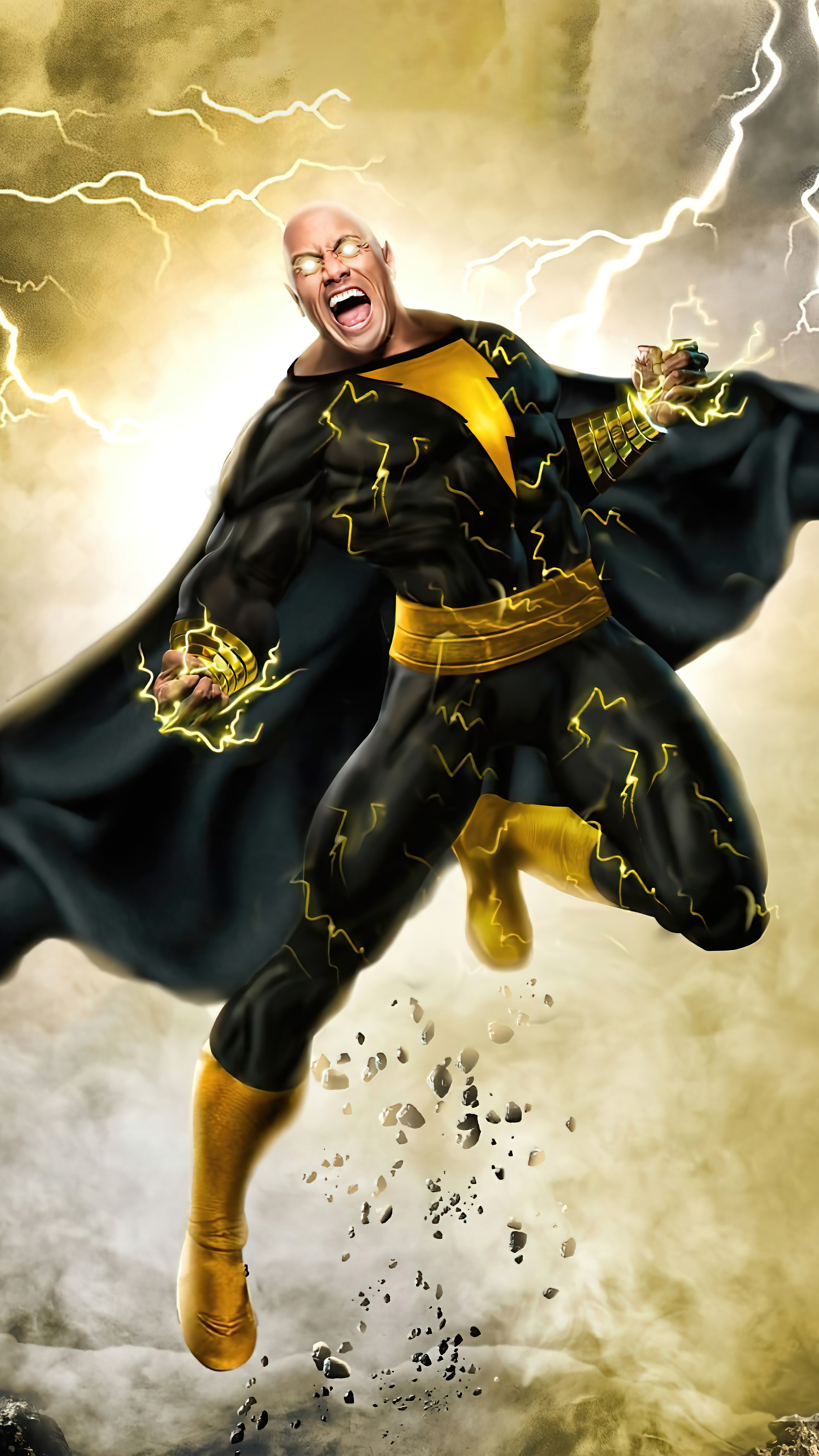 Dc Black Adam 2021 Art Wallpapers