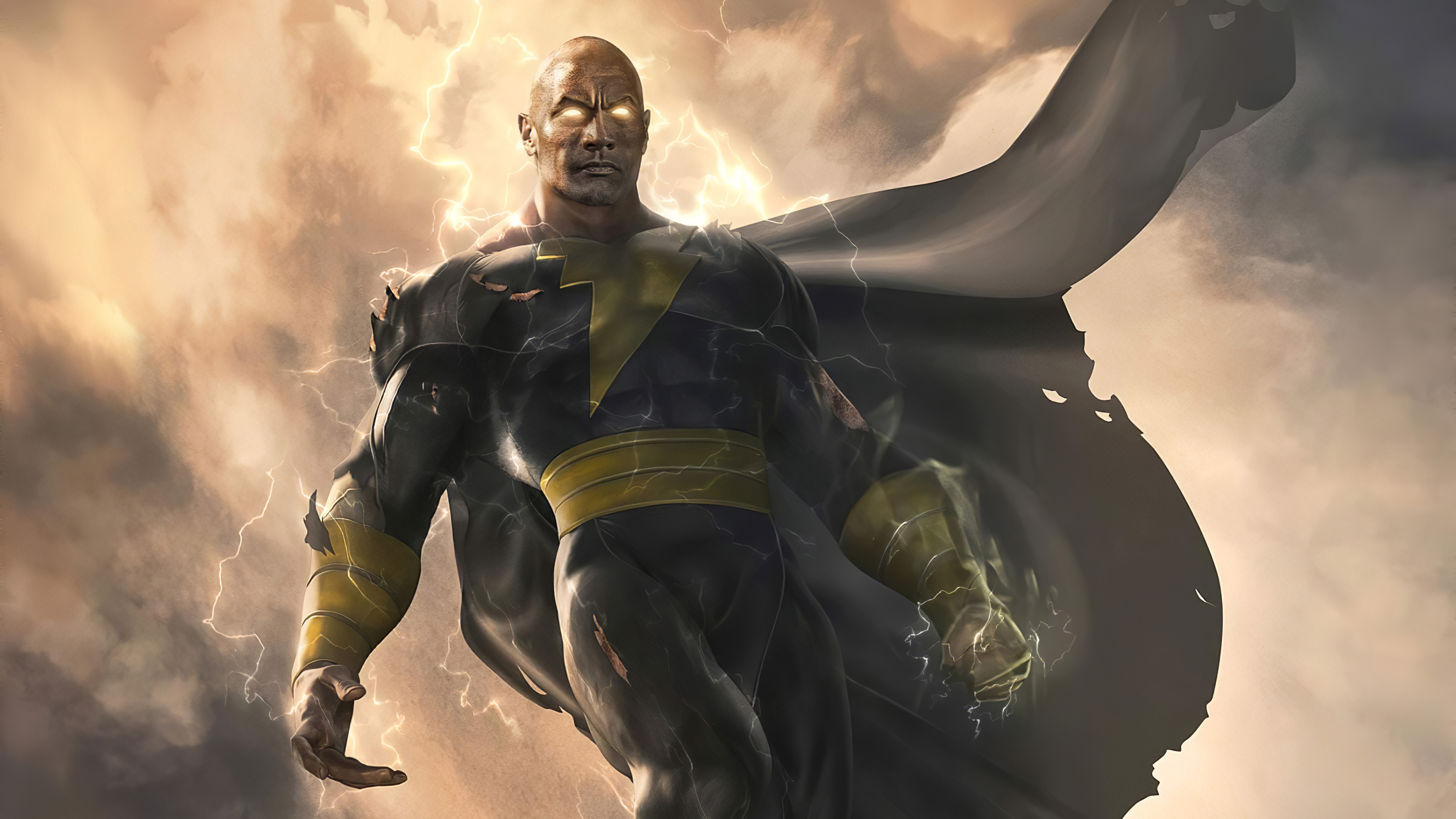 Dc Dwayne Johnson As Black Adam Wallpapers