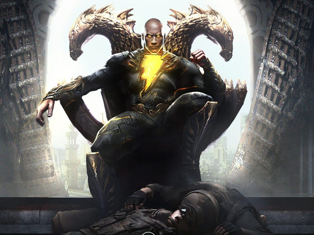 Dc Dwayne Johnson As Black Adam Wallpapers