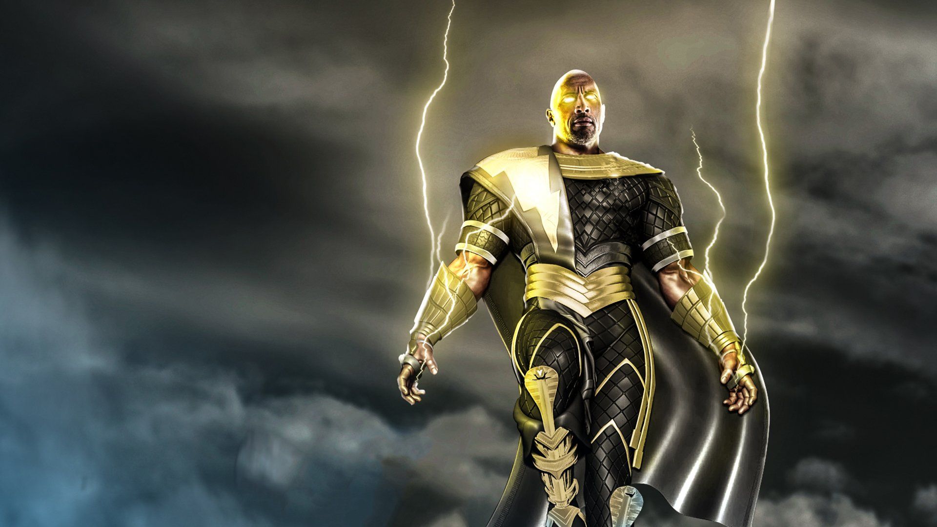 Dc Dwayne Johnson As Black Adam Wallpapers