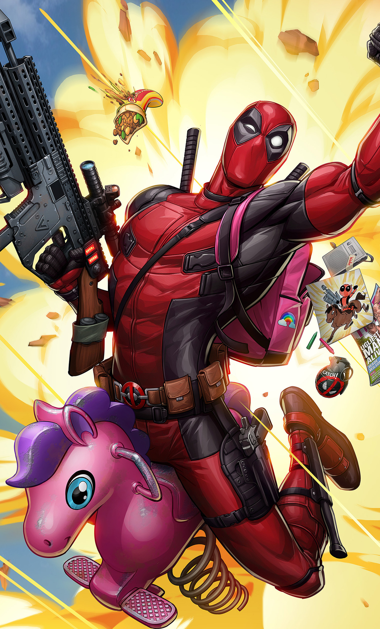 Deadpool 2 Funny Poster Wallpapers