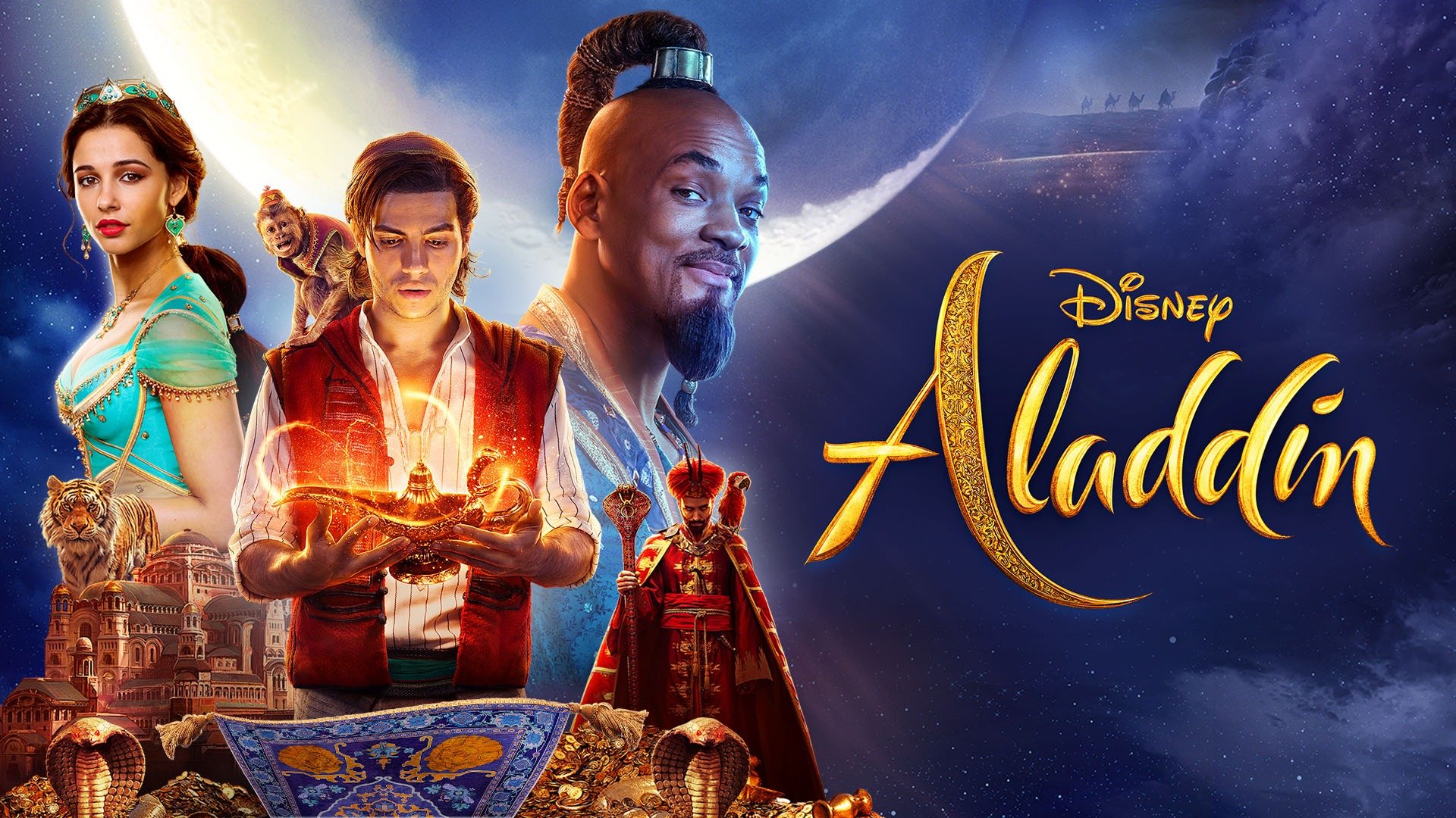 Disney Aladdin 2019 Movie Poster Wallpapers