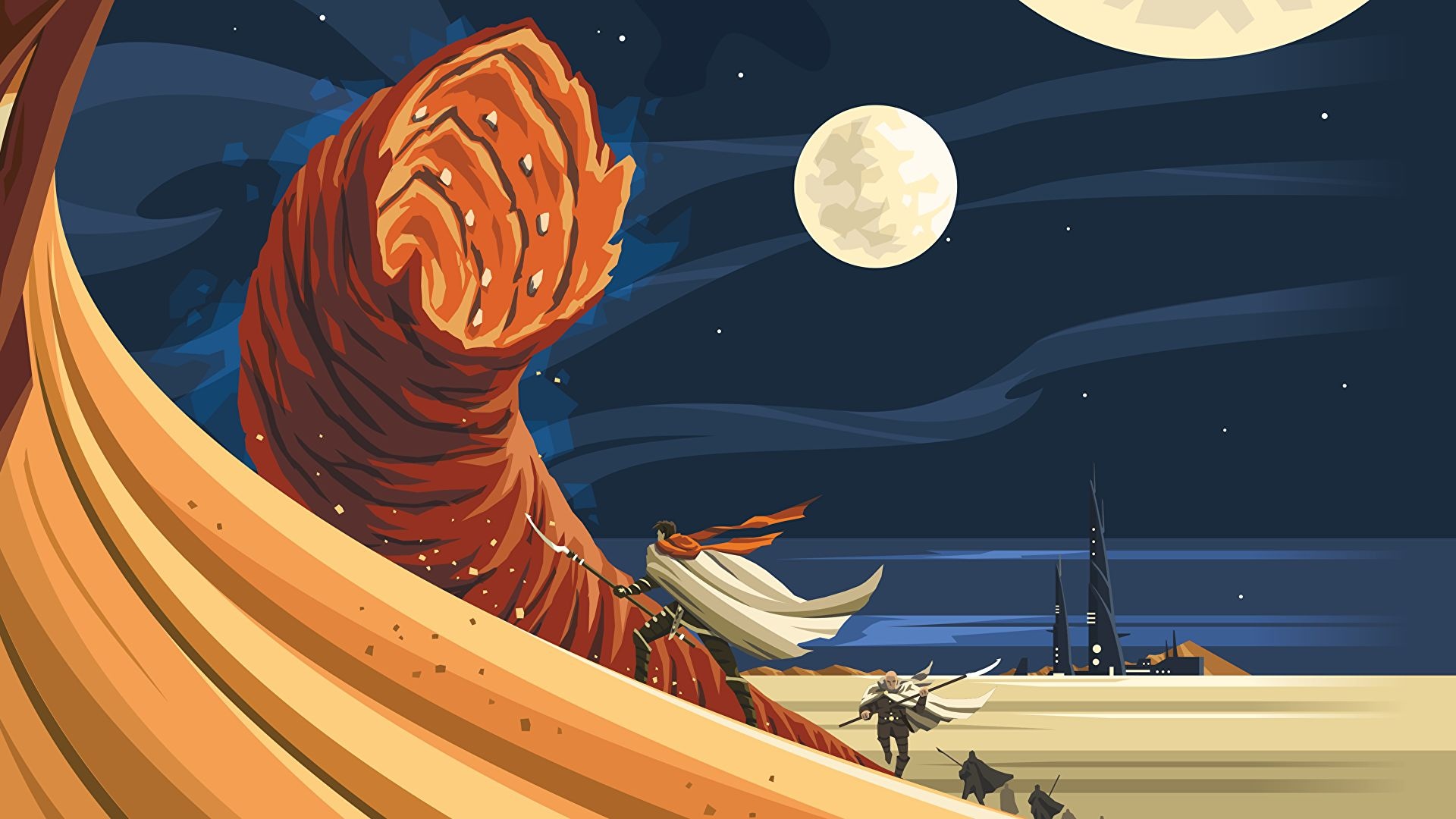 Dune Movie Cool Fanart Wallpapers