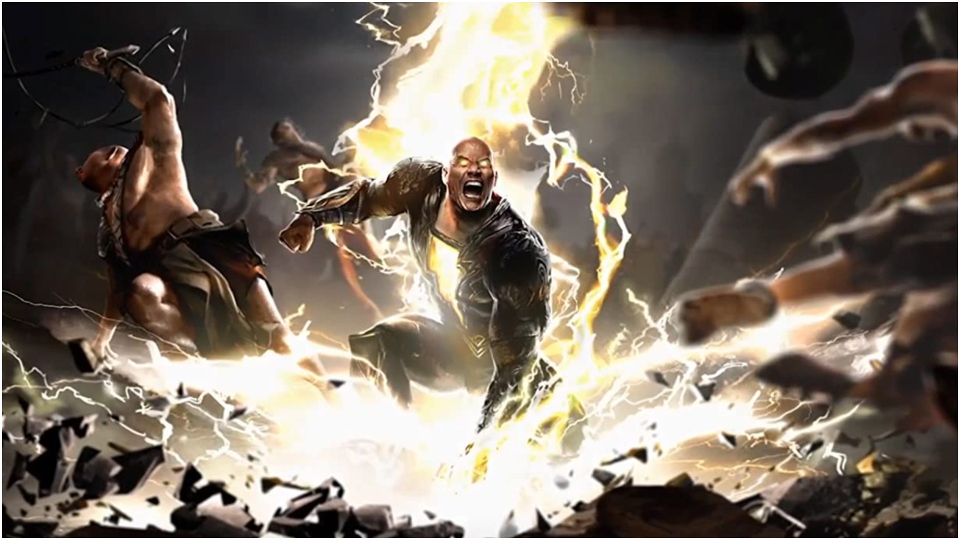 Dwayne Johnson As Black Adam Art Wallpapers