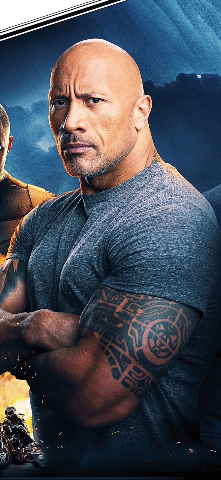 Dwayne Johnson As Hobbs Wallpapers