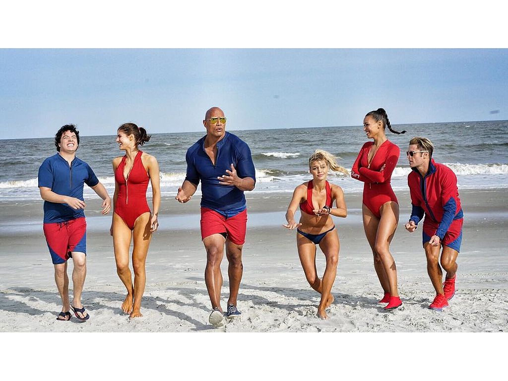 Dwayne Johnson Baywatch Wallpapers