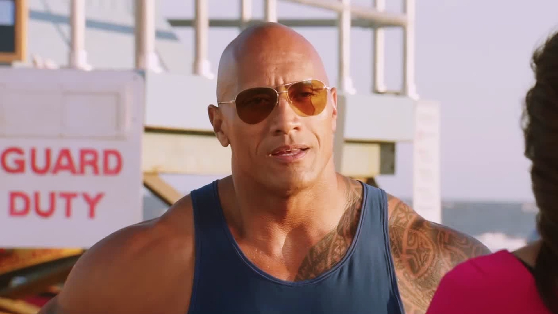 Dwayne Johnson Baywatch Wallpapers