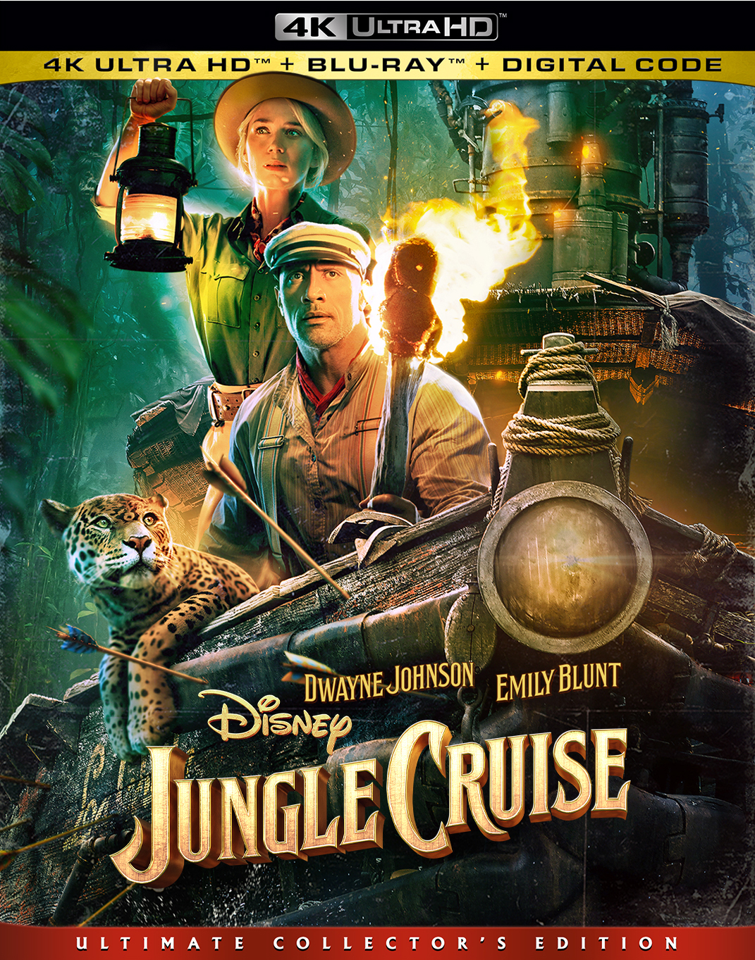 Dwayne Johnson In Jungle Cruise Movie Wallpapers