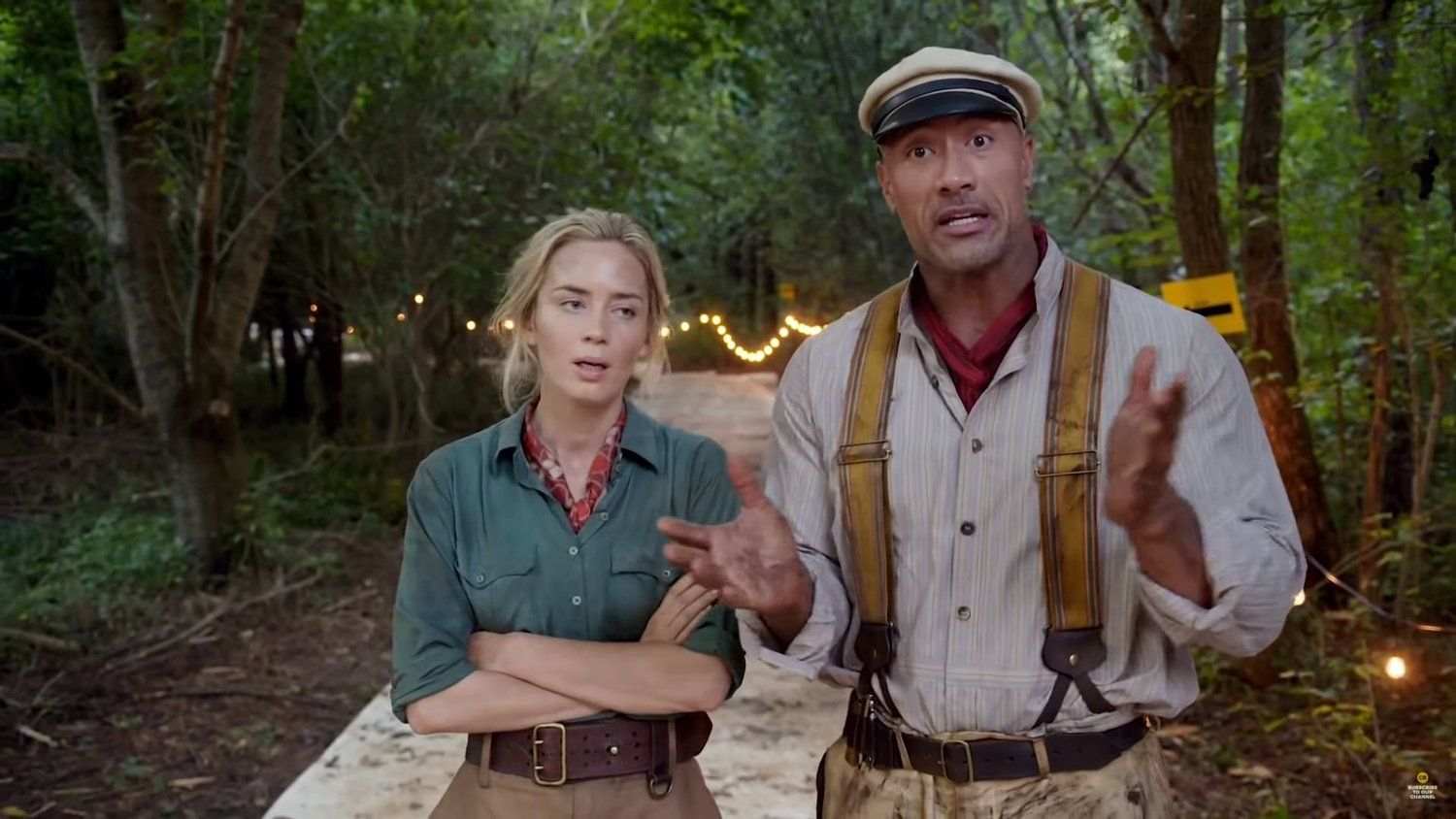 Dwayne Johnson In Jungle Cruise Movie Wallpapers