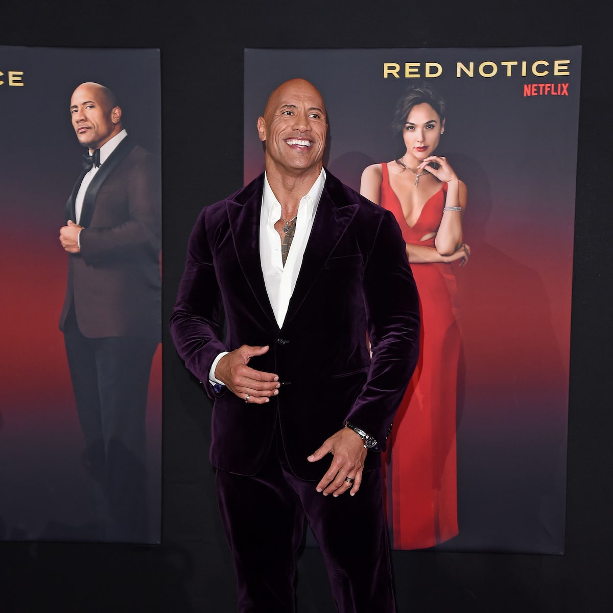 Dwayne Johnson N Red Notice Mvie Wallpapers