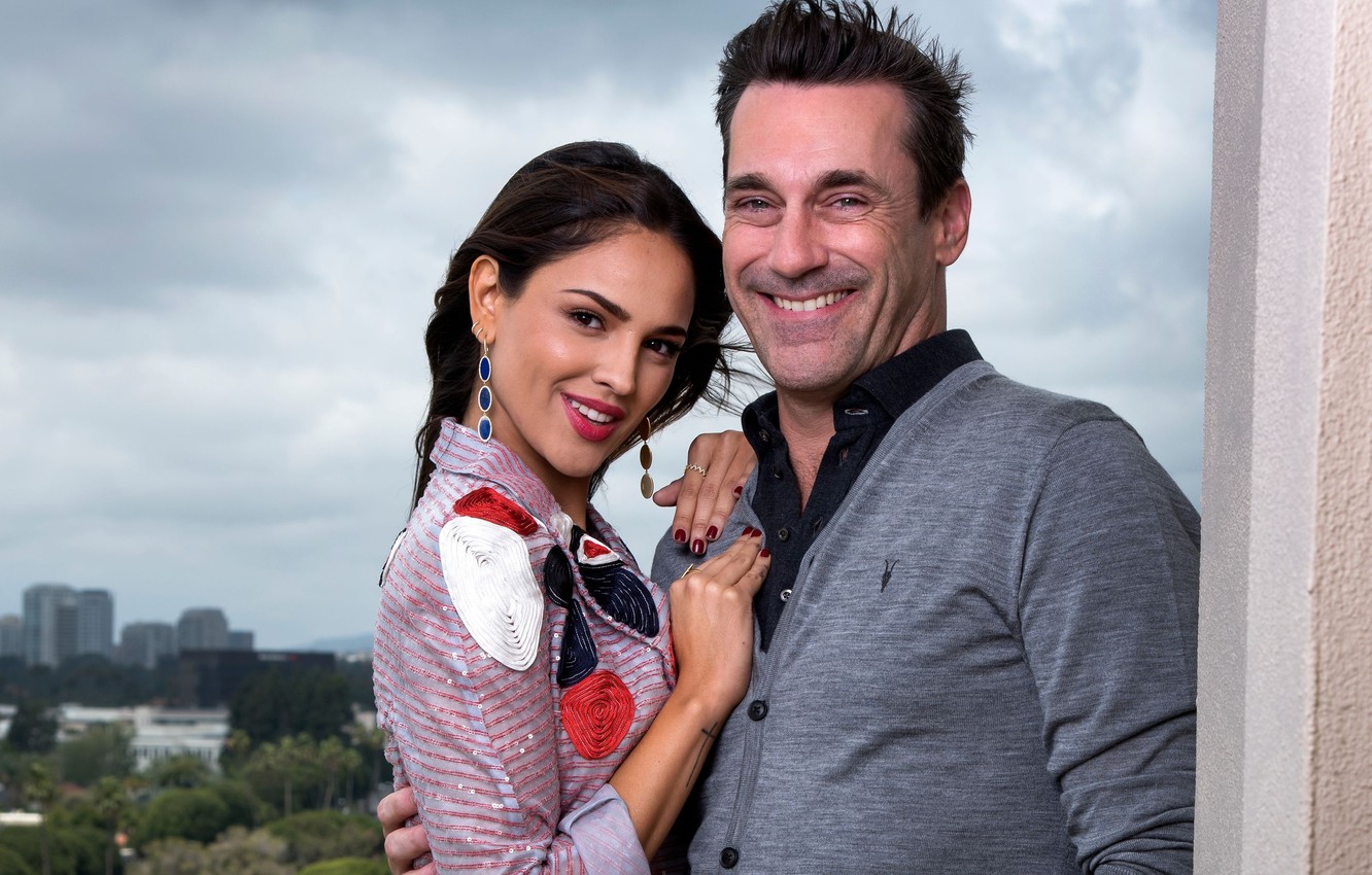 Eiza Gonzalez And Jon Hamm In Baby Driver Wallpapers