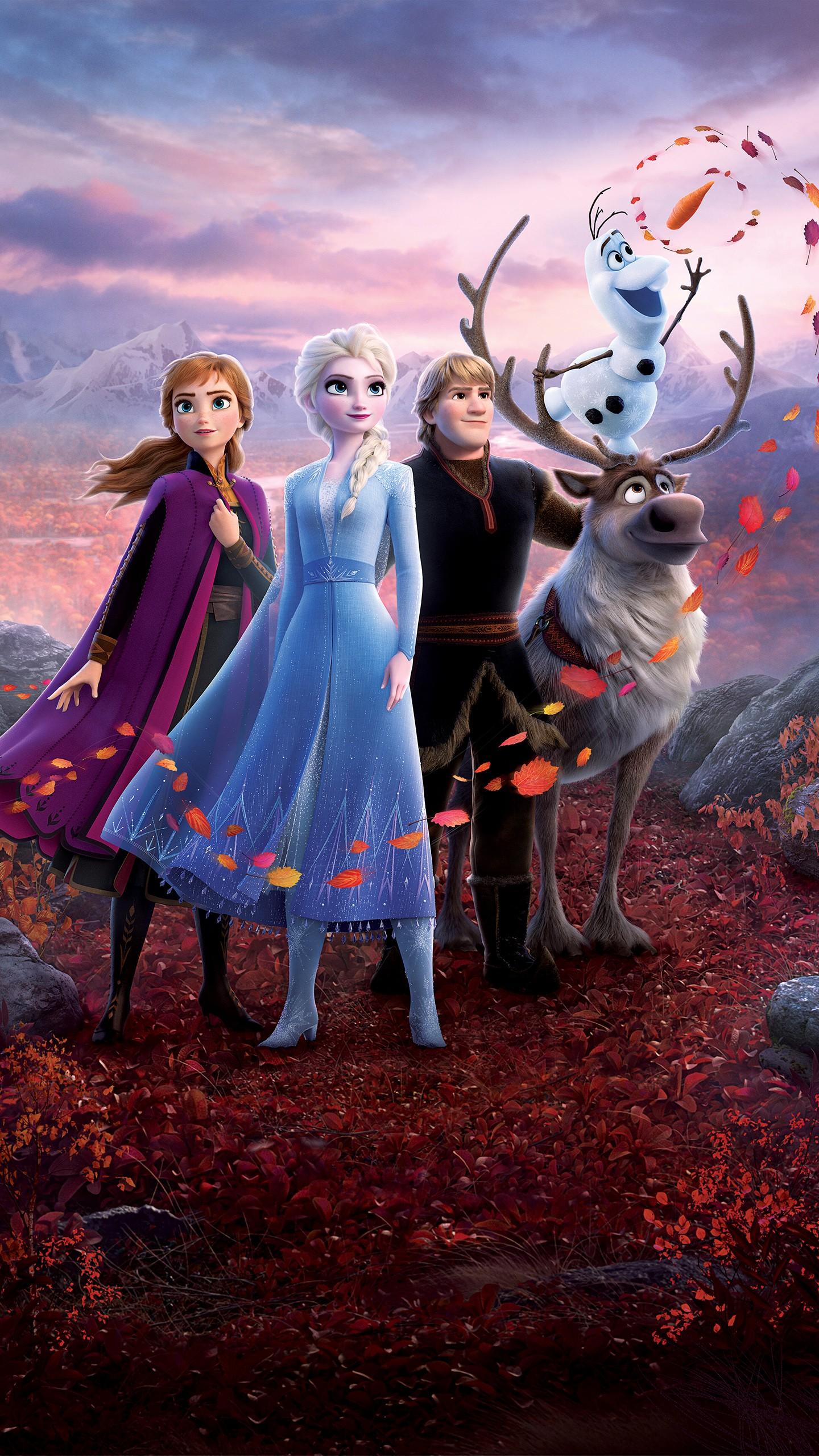 Elsa And Anna In Frozen 2 Movie Wallpapers