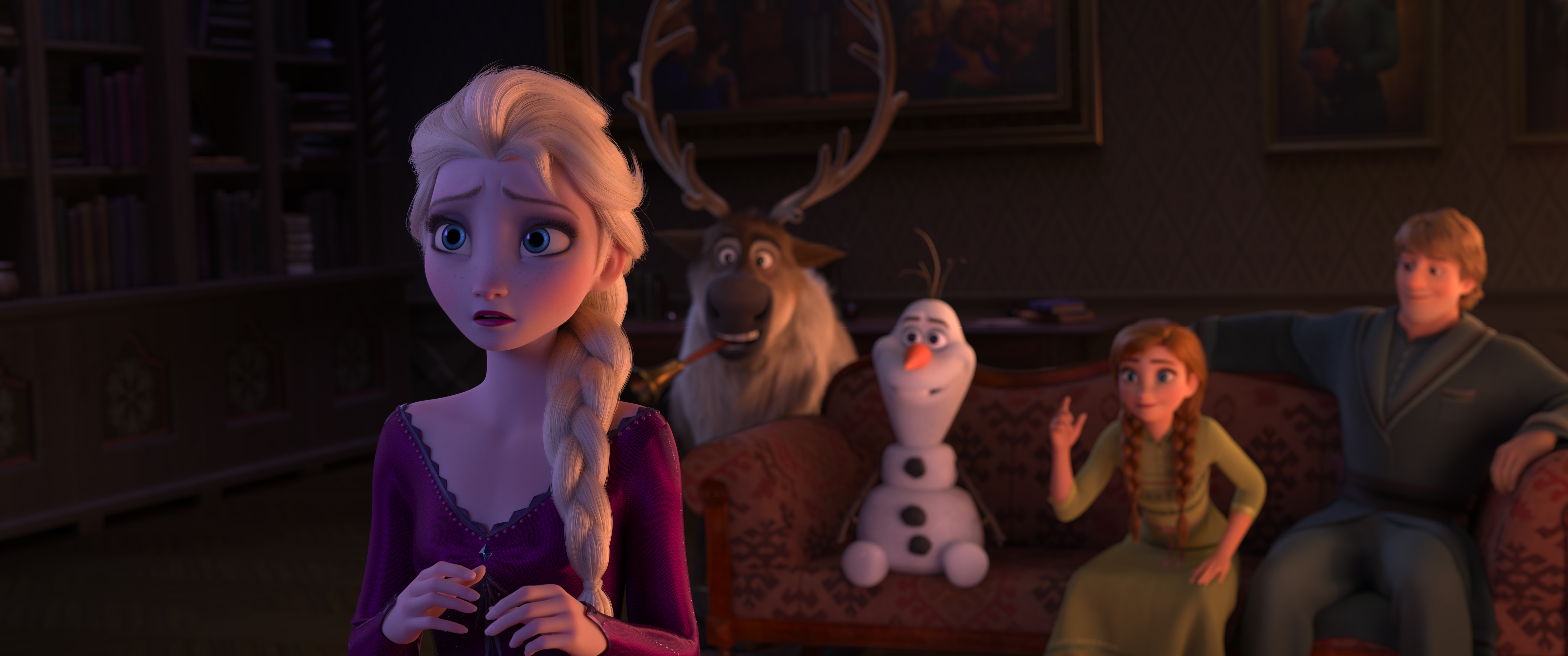 Elsa And Anna In Frozen 2 Movie Wallpapers