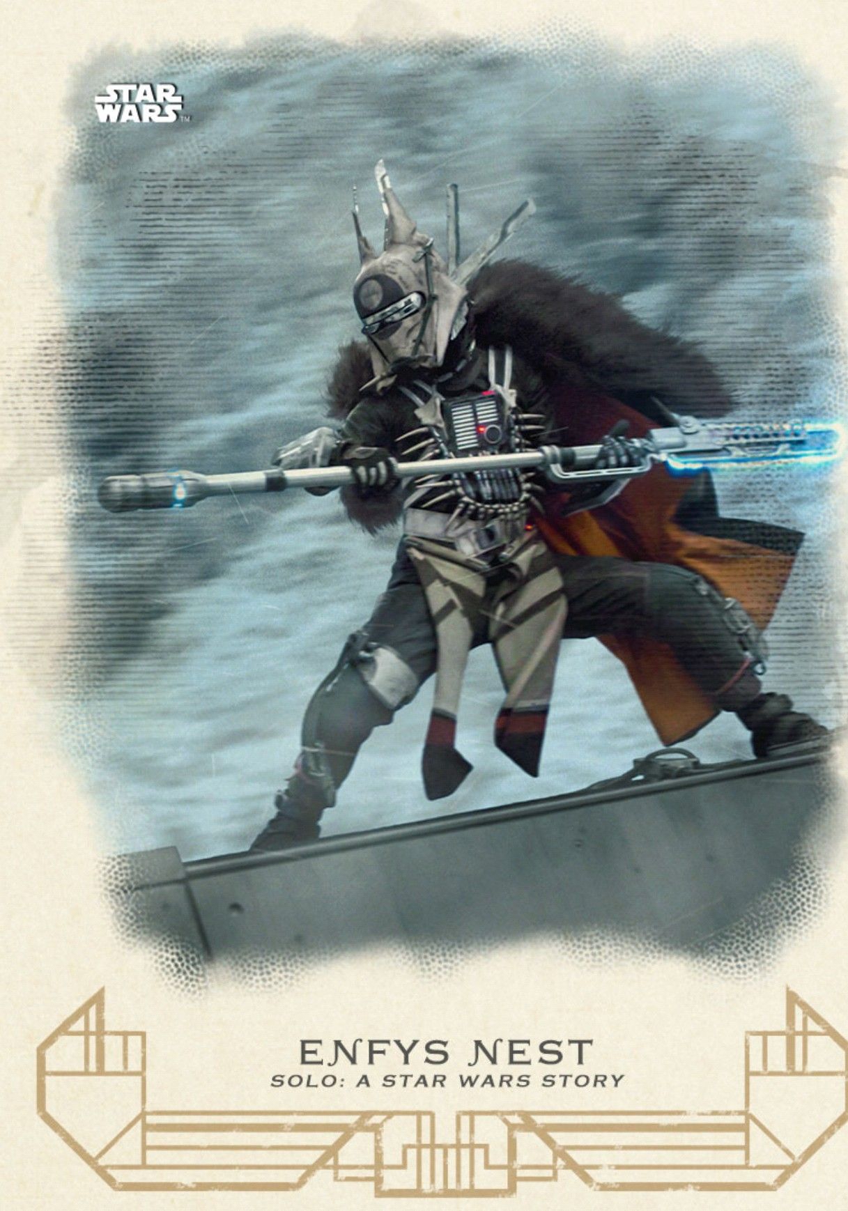 Enfys Nest Poster From Han Solo A Star Wars Story Movie Wallpapers