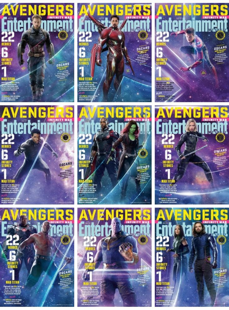 Entertainment Weekly Infinity War Comic Magazine Wallpapers