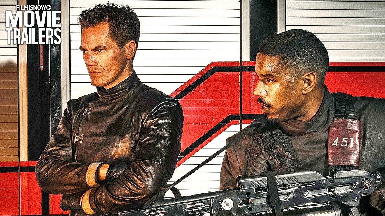 Fahrenheit 451 Movie 2018 Michael B. Jordan And Michael Shannon Wallpapers