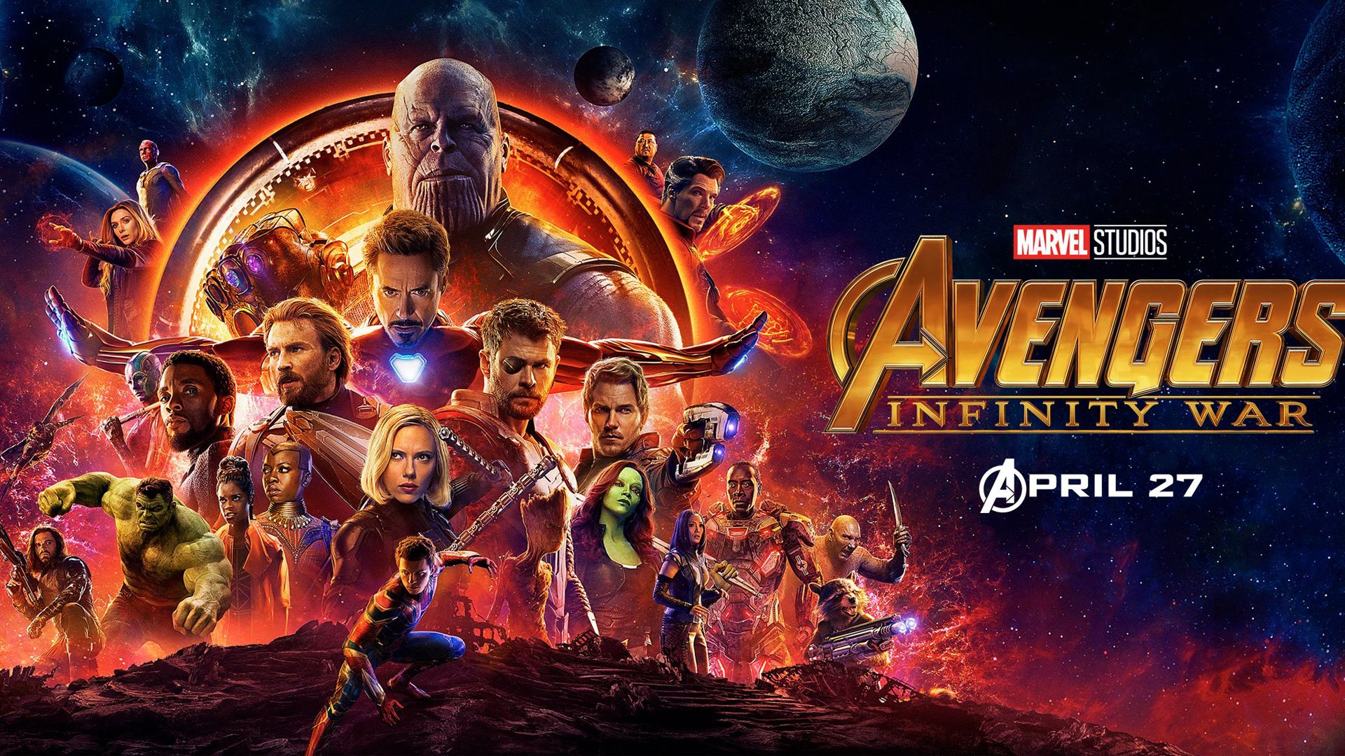 Fandango Avengers Infinity War Poster Wallpapers