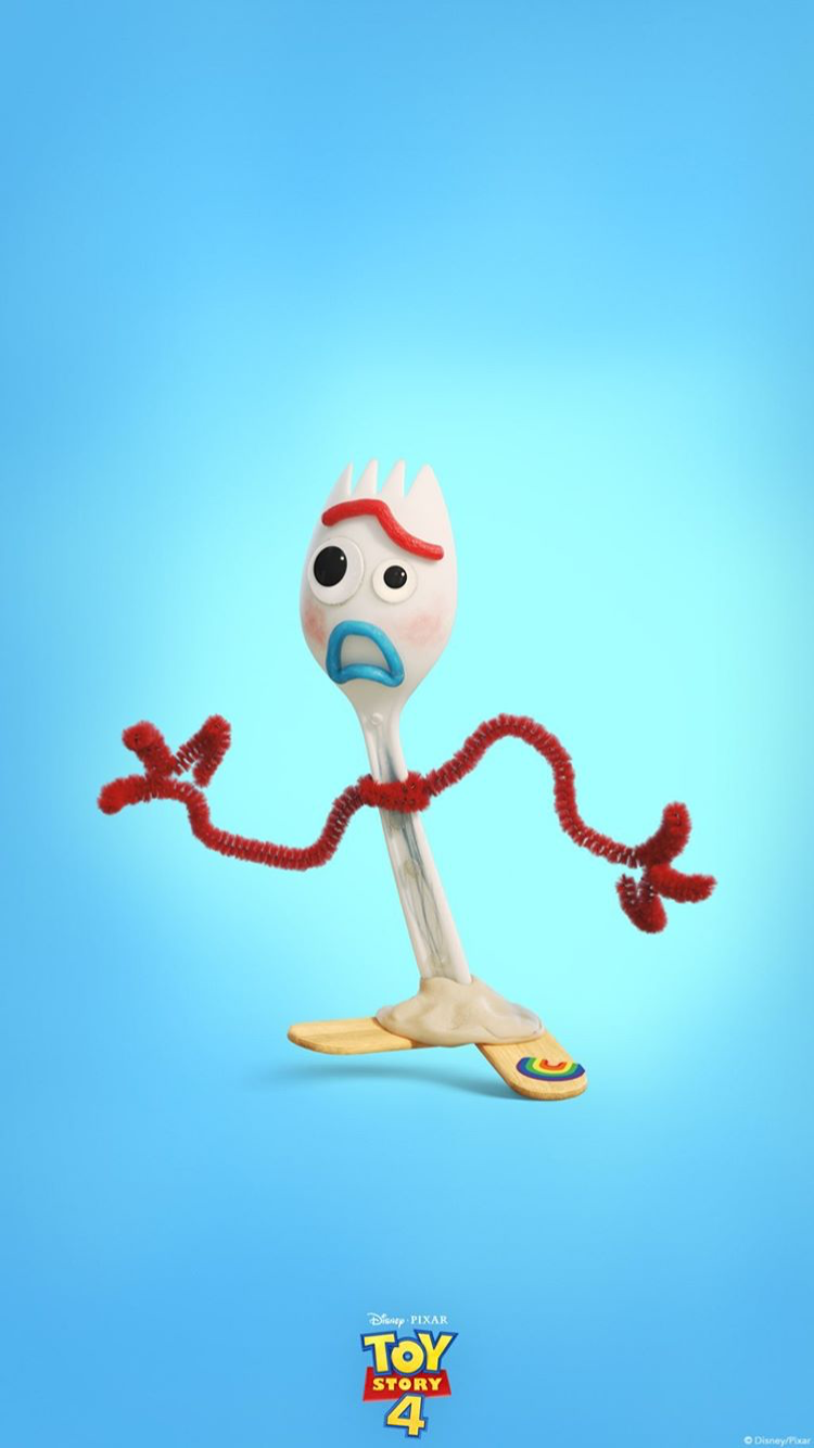 Forky In Toy Story 4 Wallpapers