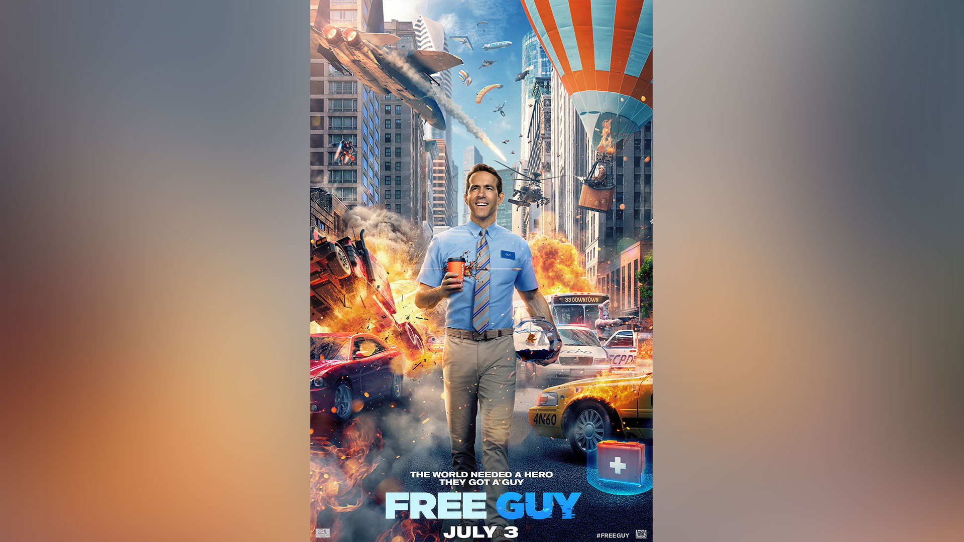 Free Guy 2020 Wallpapers