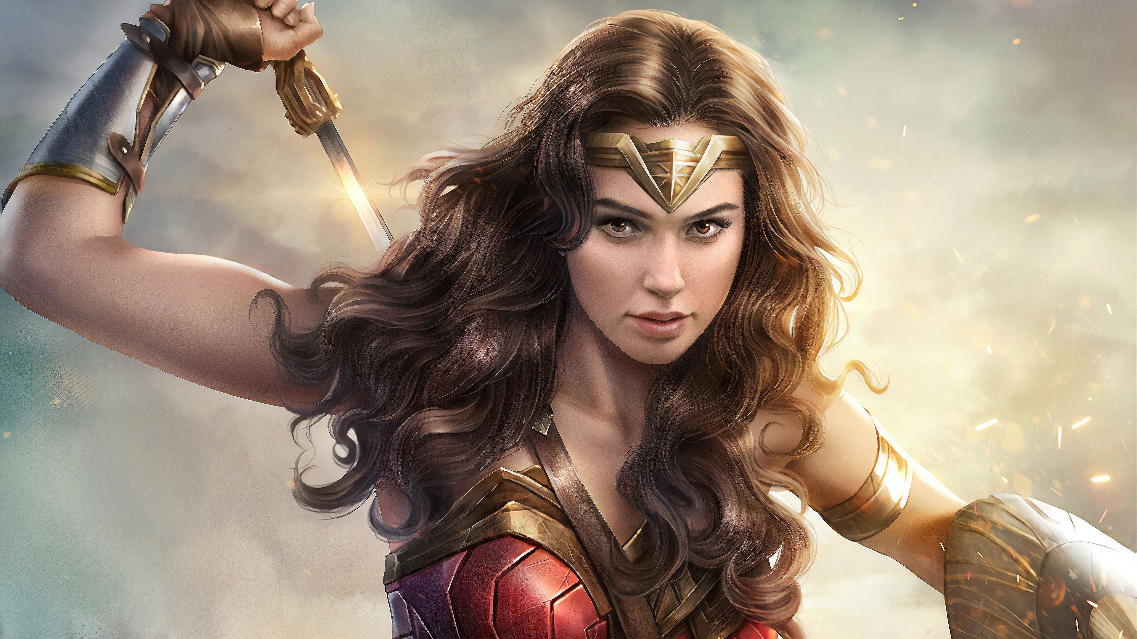 Gal Gadot Wonder Woman 4K Wallpapers