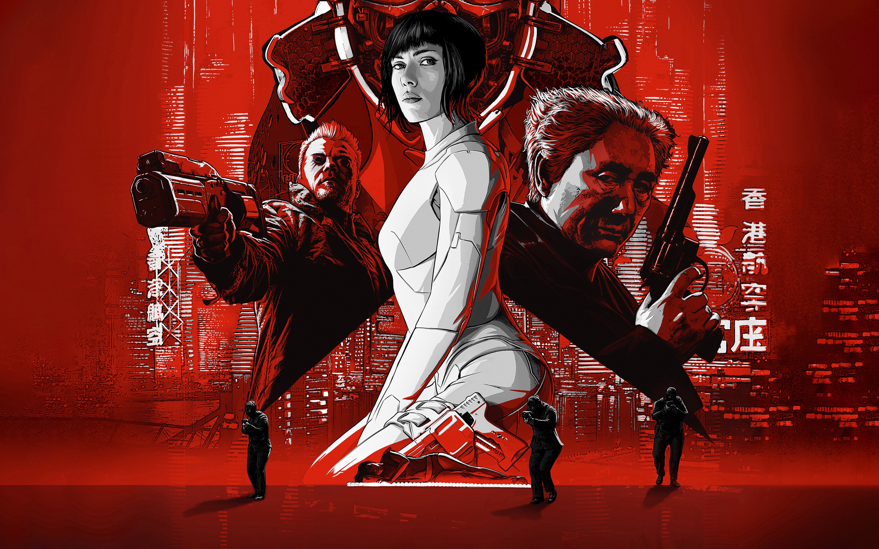 Ghost In The Shell (2017) Wallpapers