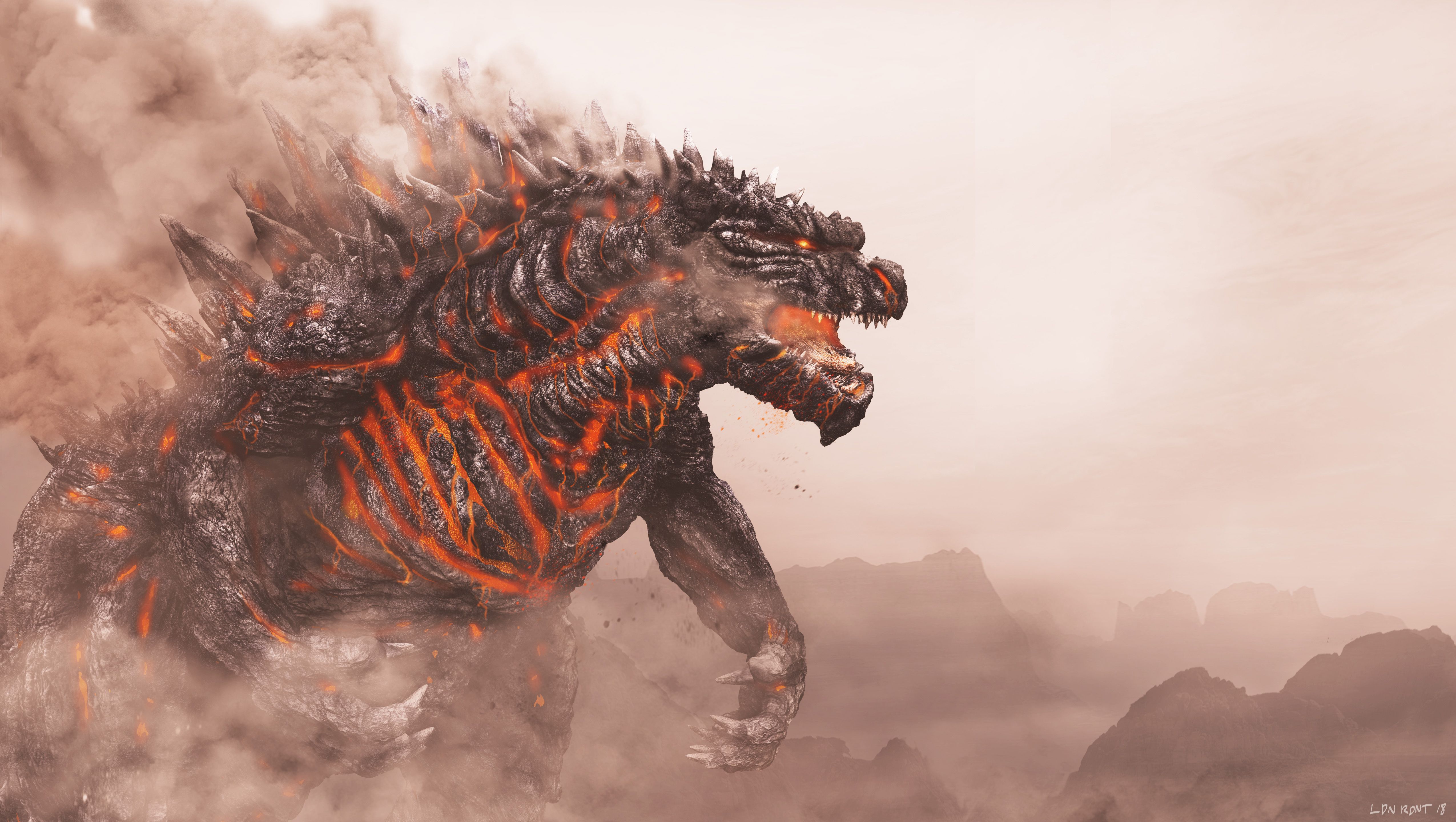 Godzilla 4K 8K Banner Wallpapers