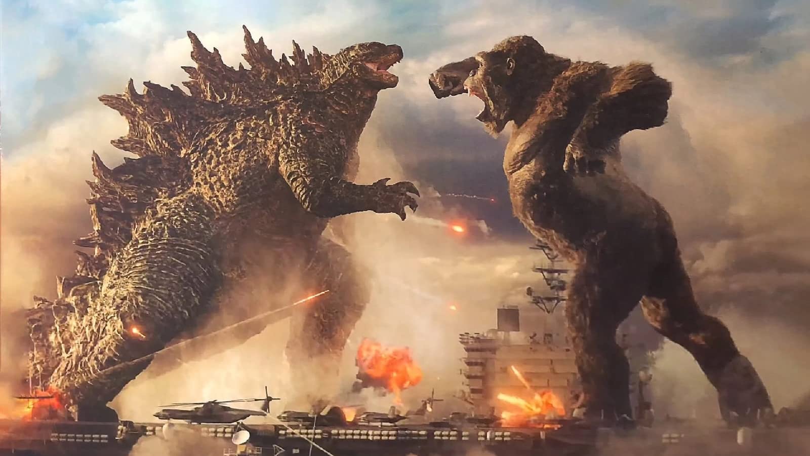 Godzilla And Kong Team Up Wallpapers