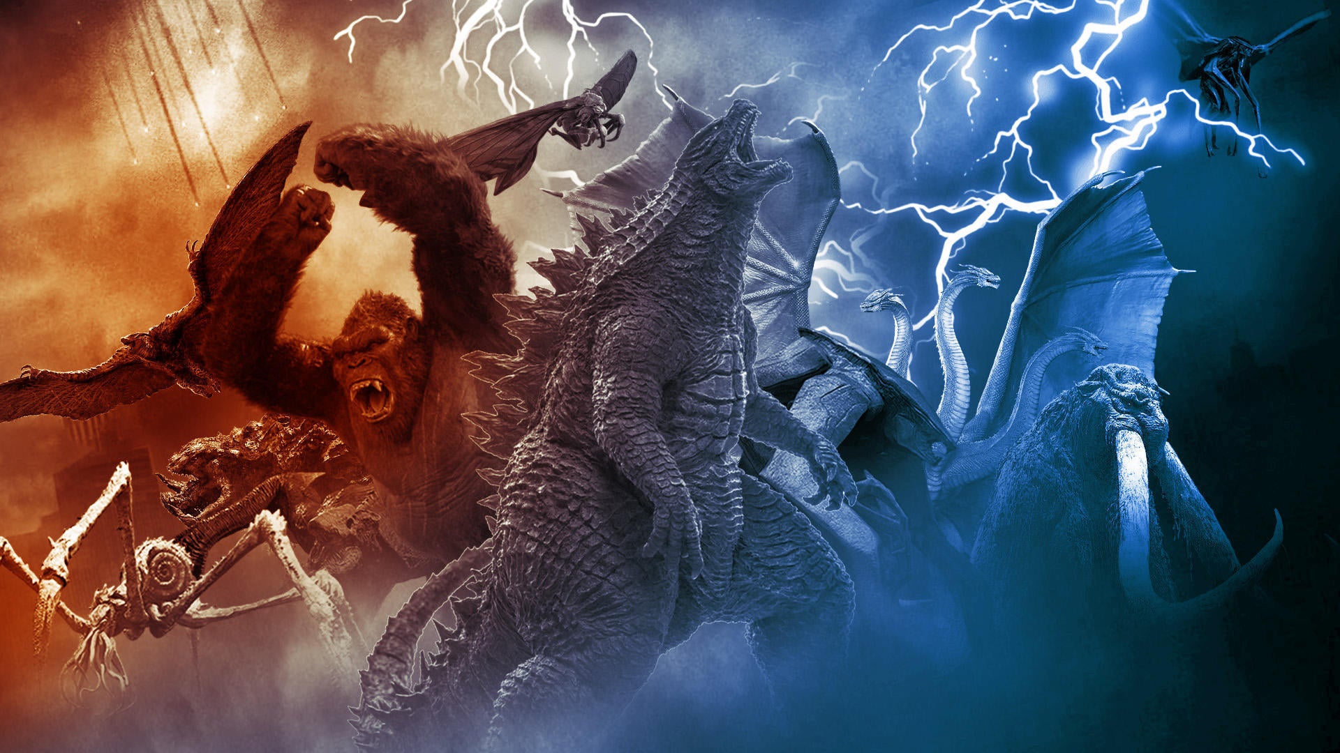 Godzilla Kong Battle Wallpapers