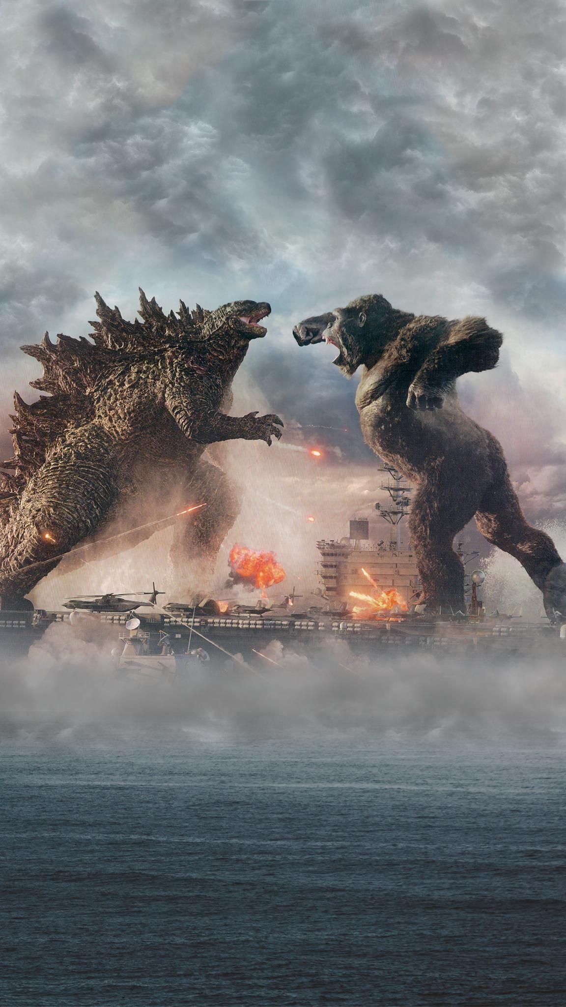 Godzilla Vs King Kong 4K Fight Wallpapers