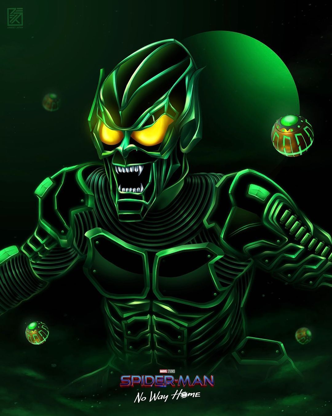 Green Goblin Spider-Man No Way Home Movie Wallpapers