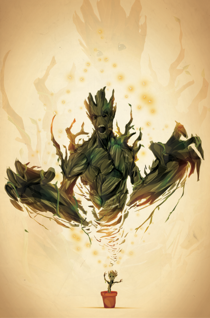 Groot Art Wallpapers