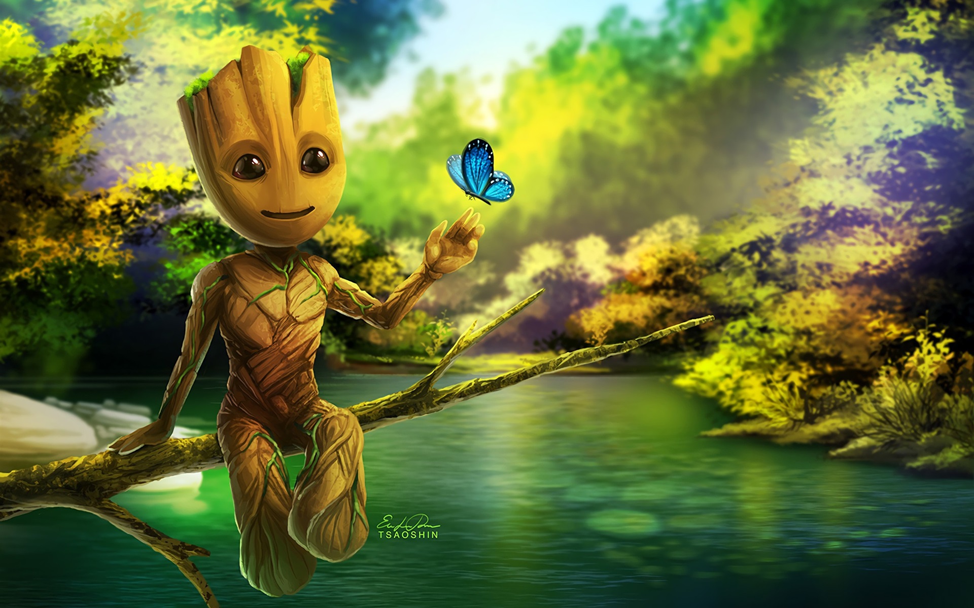 Groot Art Wallpapers