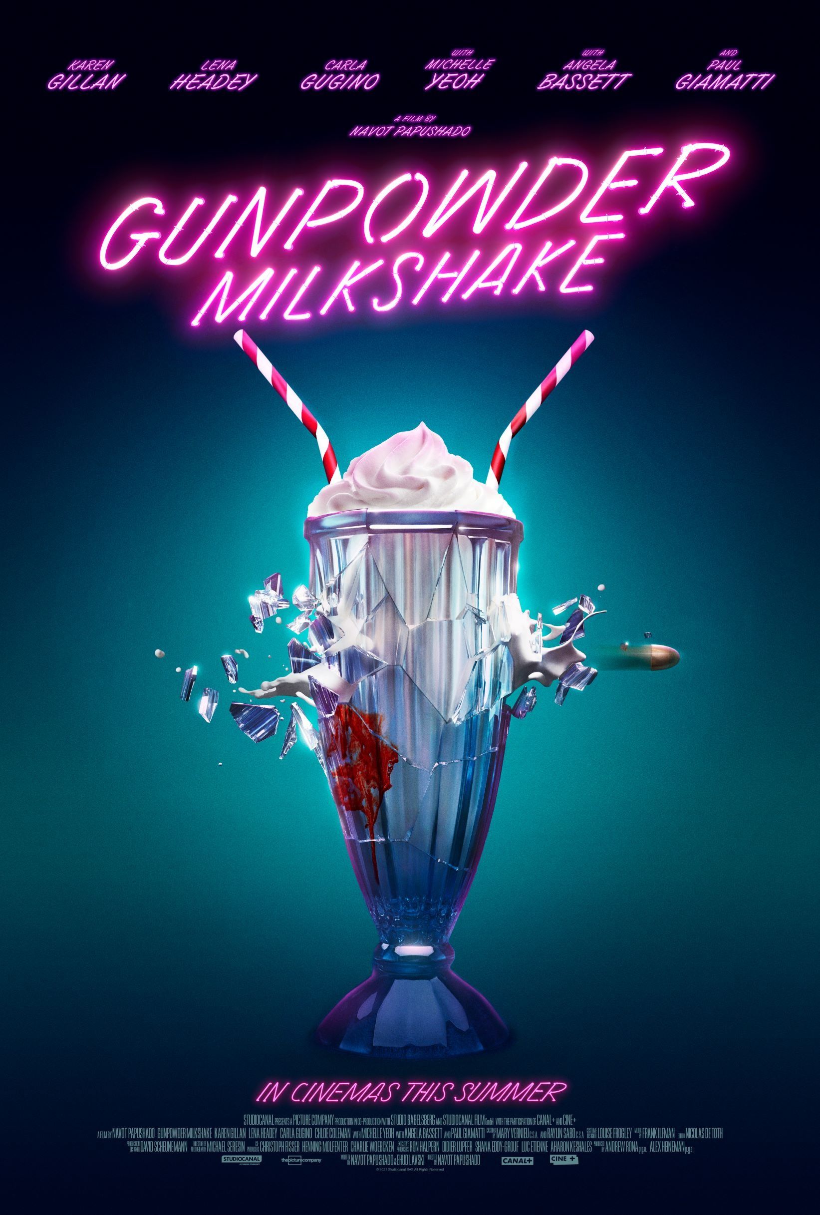 Gunpowder Milkshake Movie Poster Wallpapers
