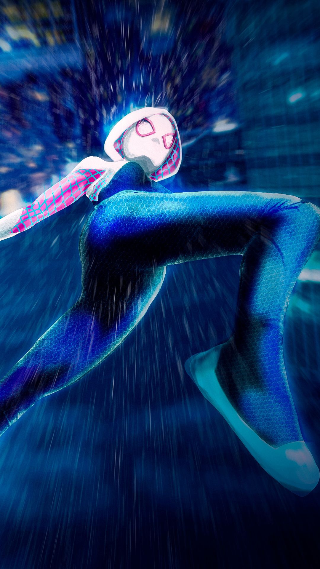 Gwen Stacy In Spider-Man Across The Spider-Verse Wallpapers