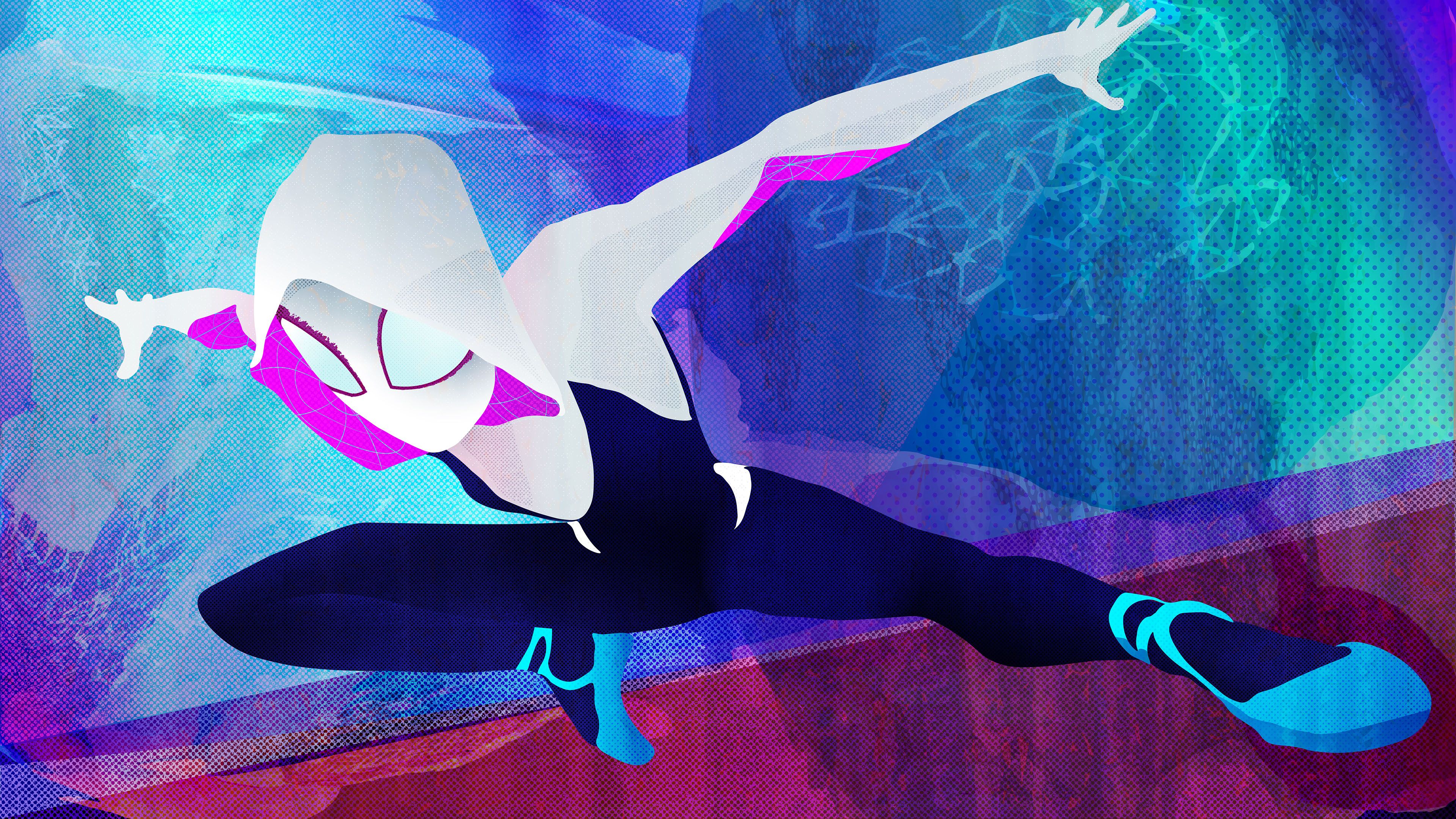 Gwen Stacy In Spider-Man Across The Spider-Verse Wallpapers