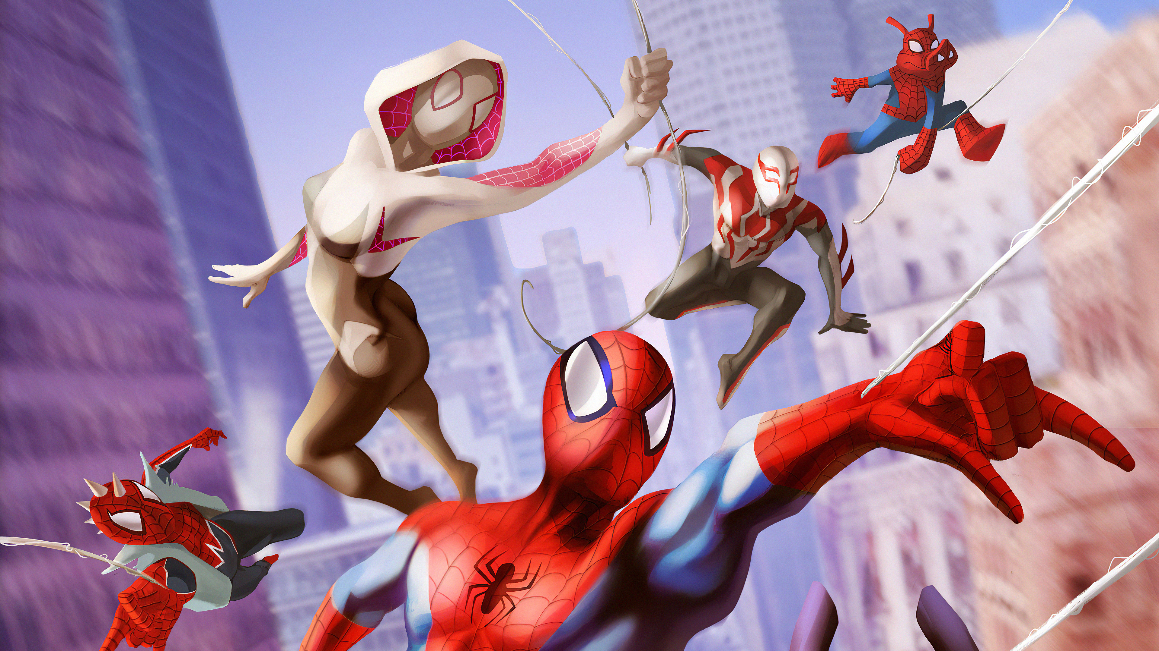 Gwen Stacy In Spider-Man Across The Spider-Verse Wallpapers