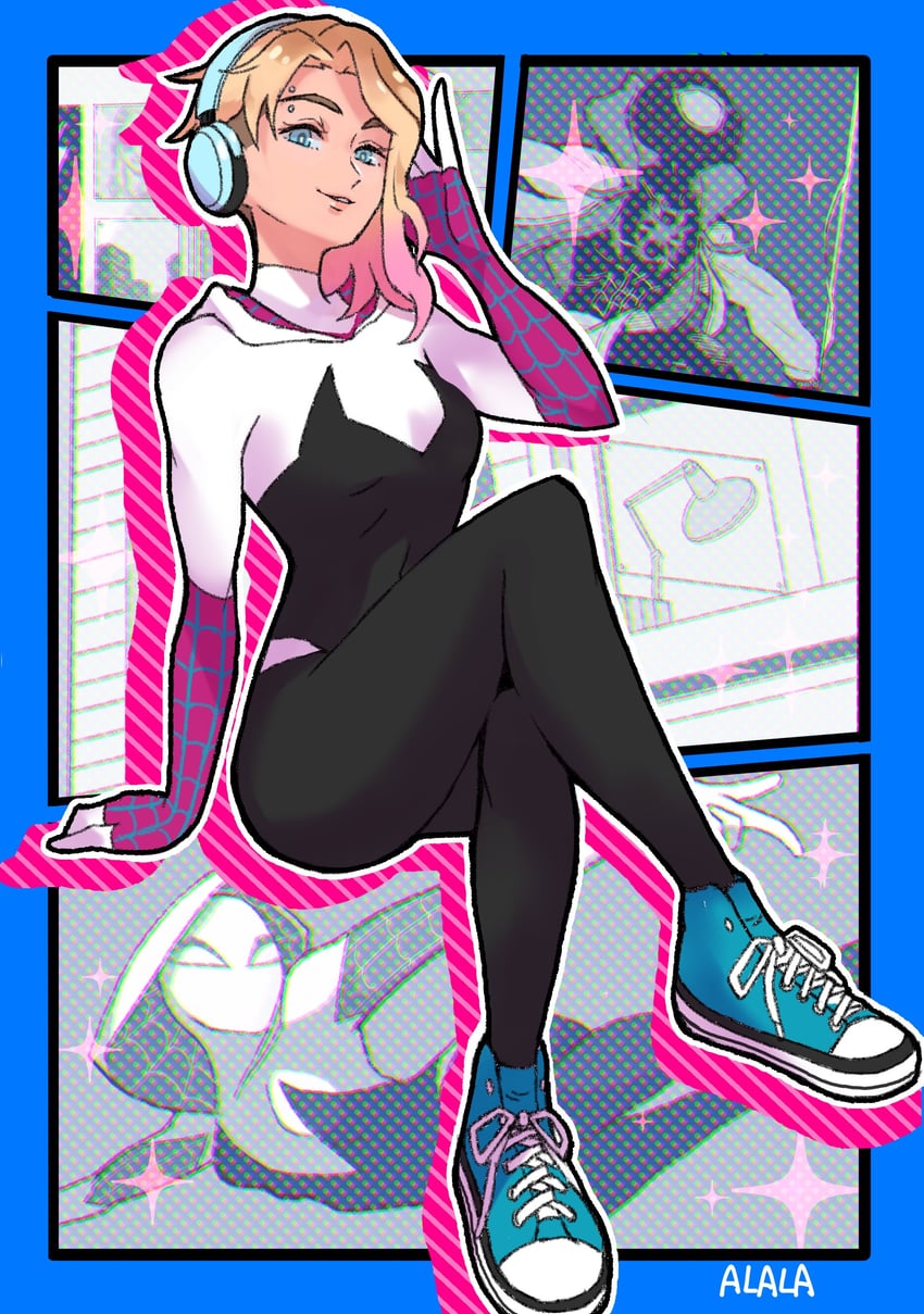 Gwen Stacy In Spider-Man Across The Spider-Verse Wallpapers