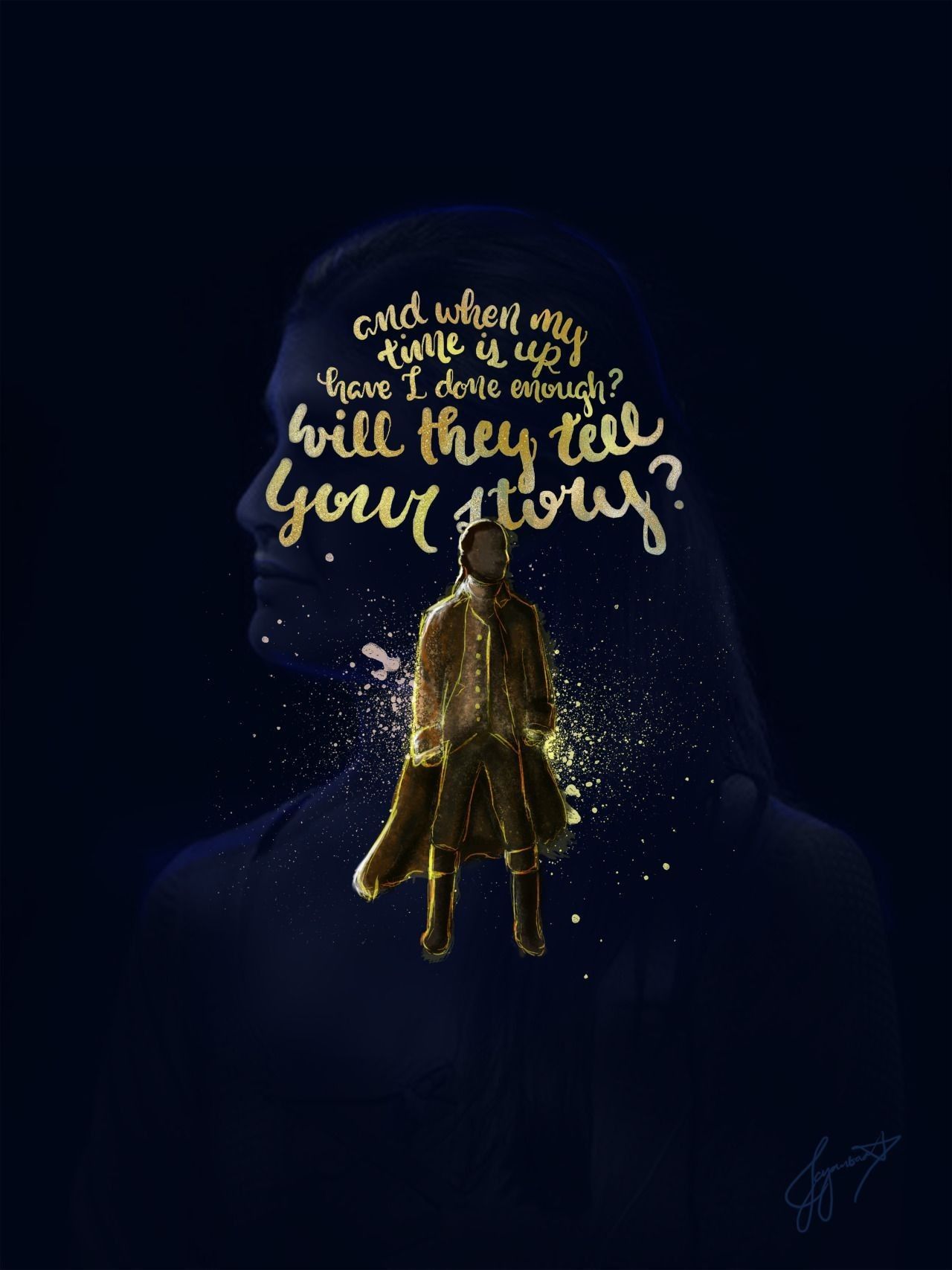 Hamilton Broadway Poster Wallpapers