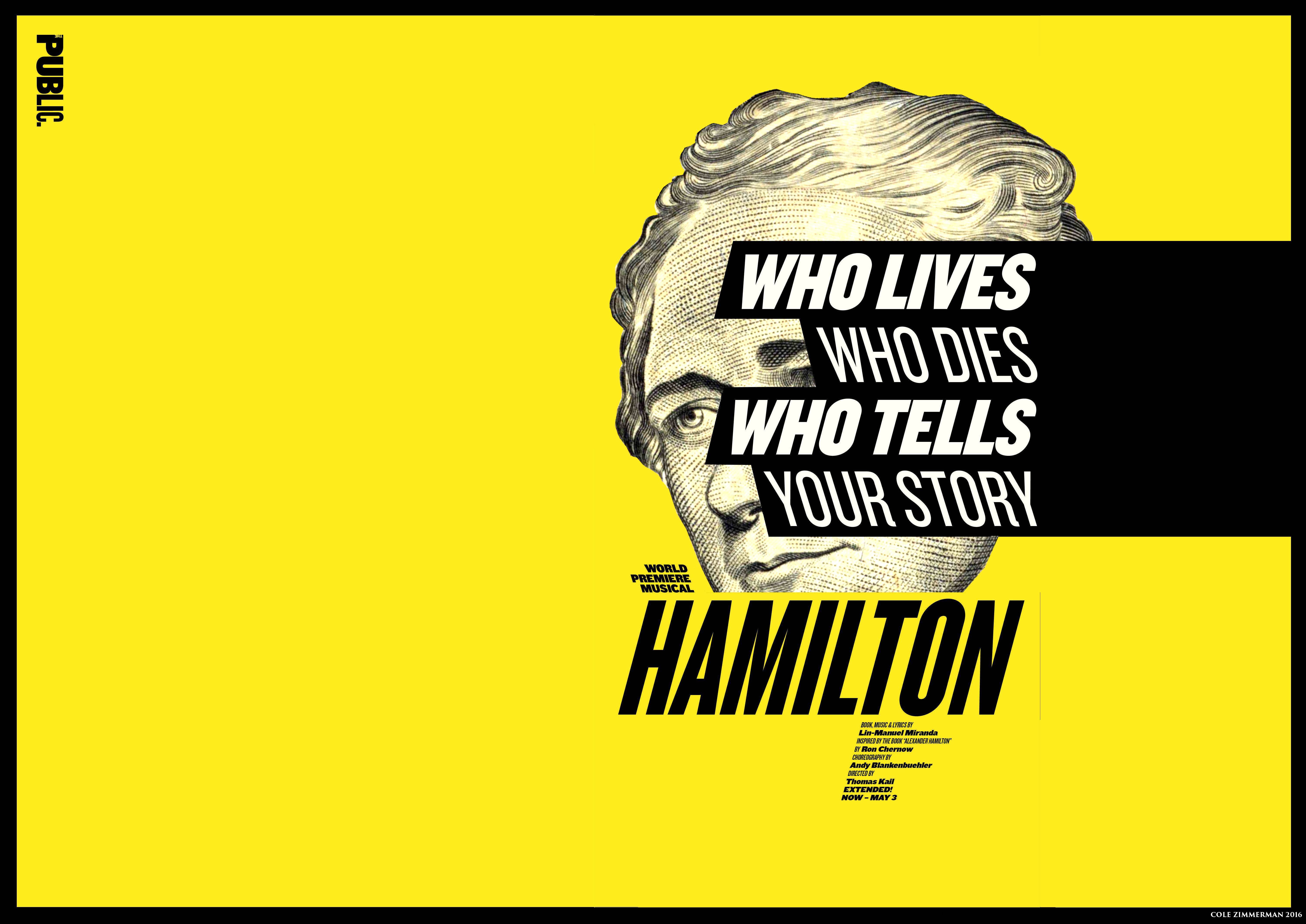 Hamilton Broadway Poster Wallpapers