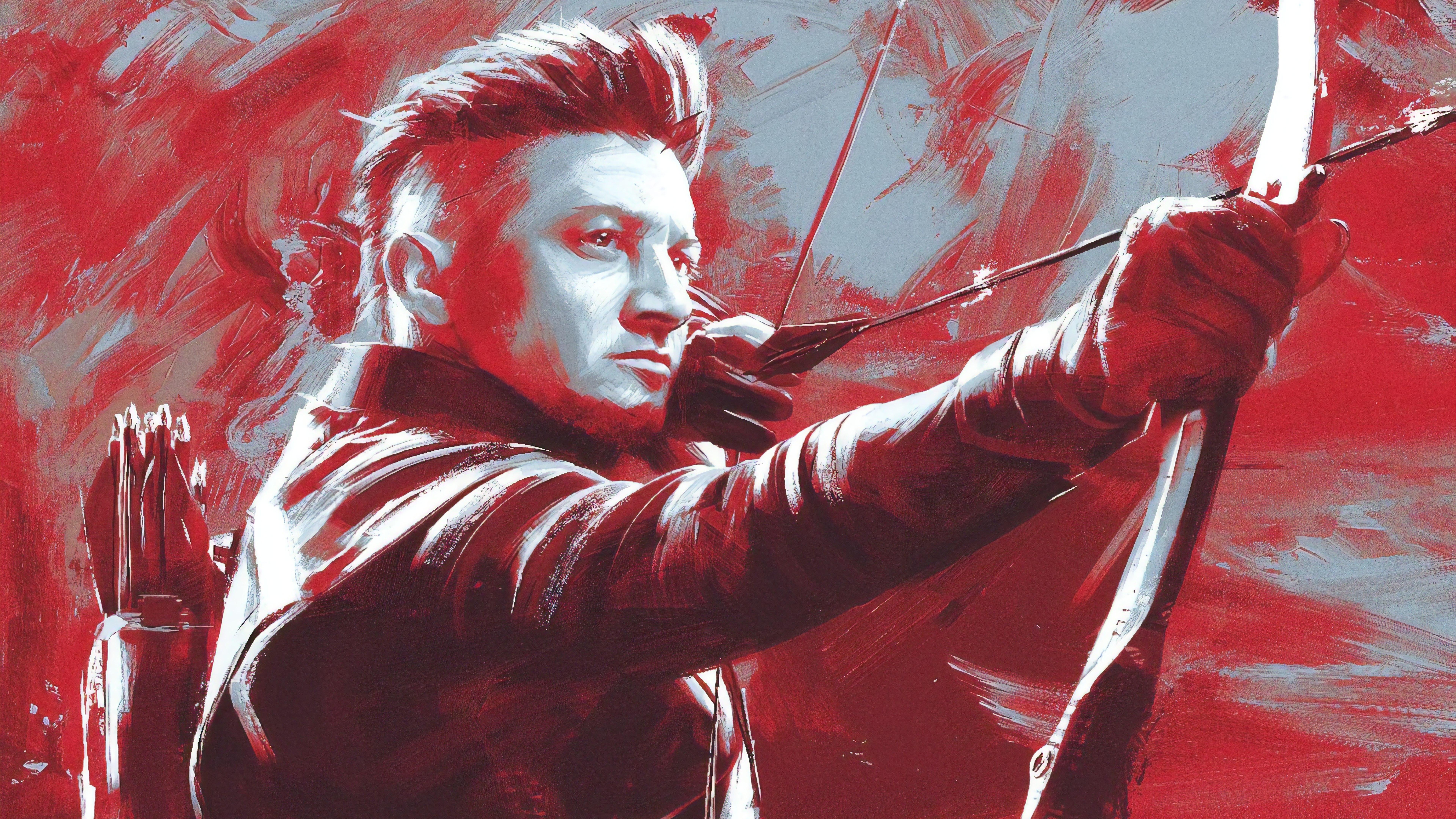 Hawkeye In Avengers Endgame Wallpapers