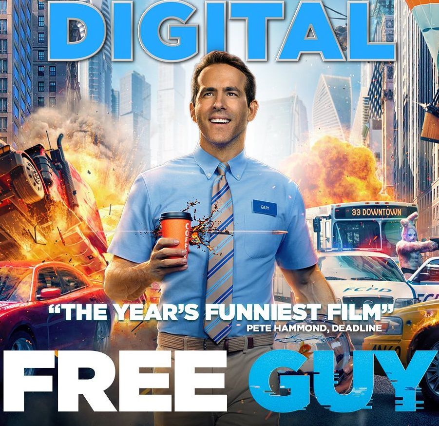 Hd Free Guy 2021 Movie Wallpapers