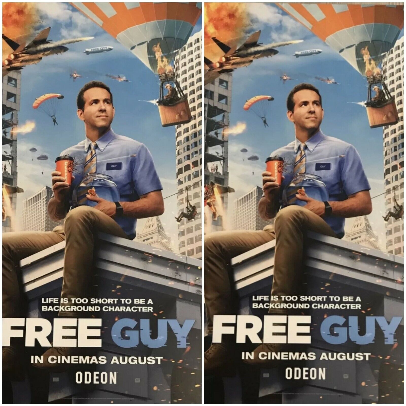 Hd Free Guy 2021 Movie Wallpapers