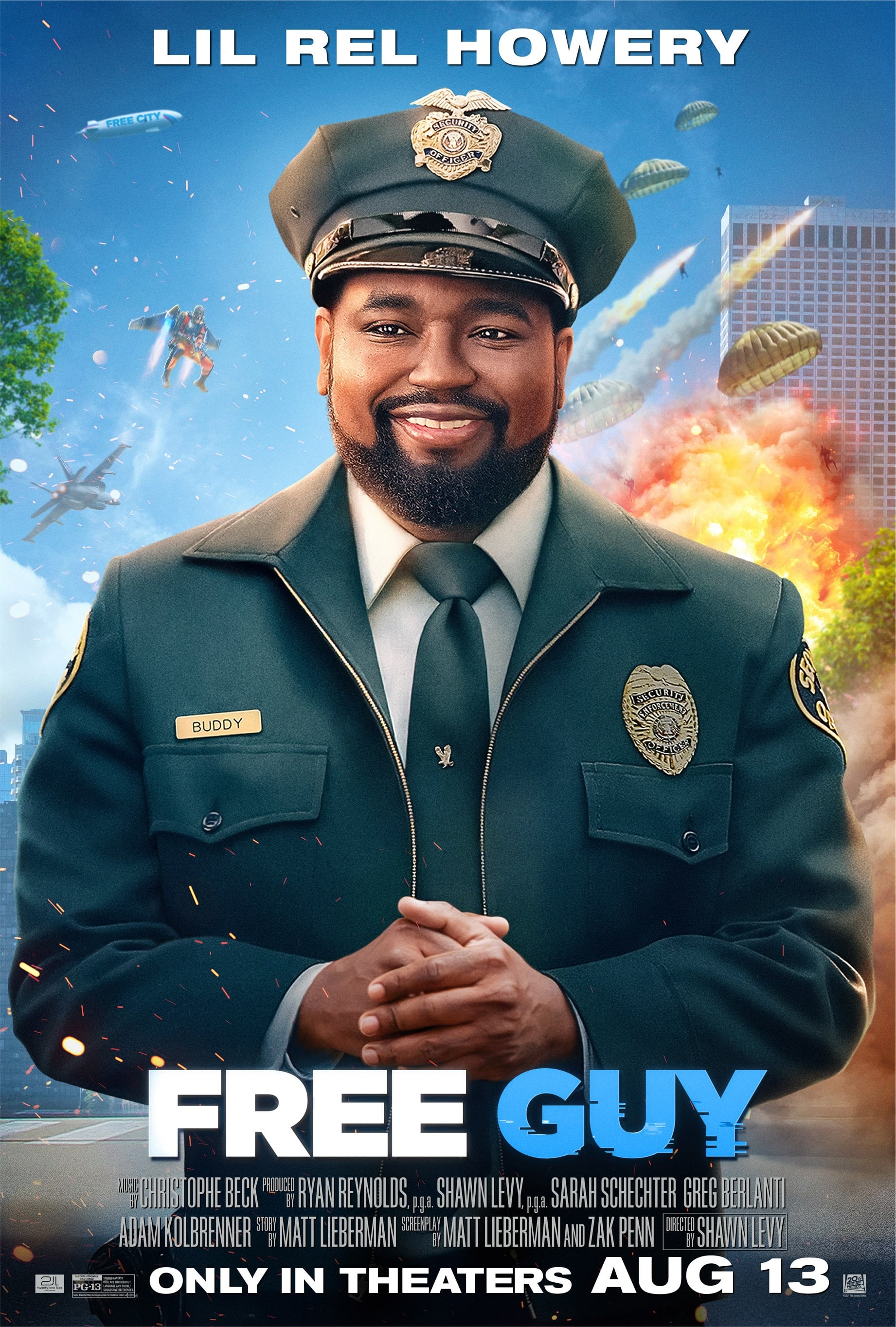 Hd Free Guy 2021 Movie Wallpapers