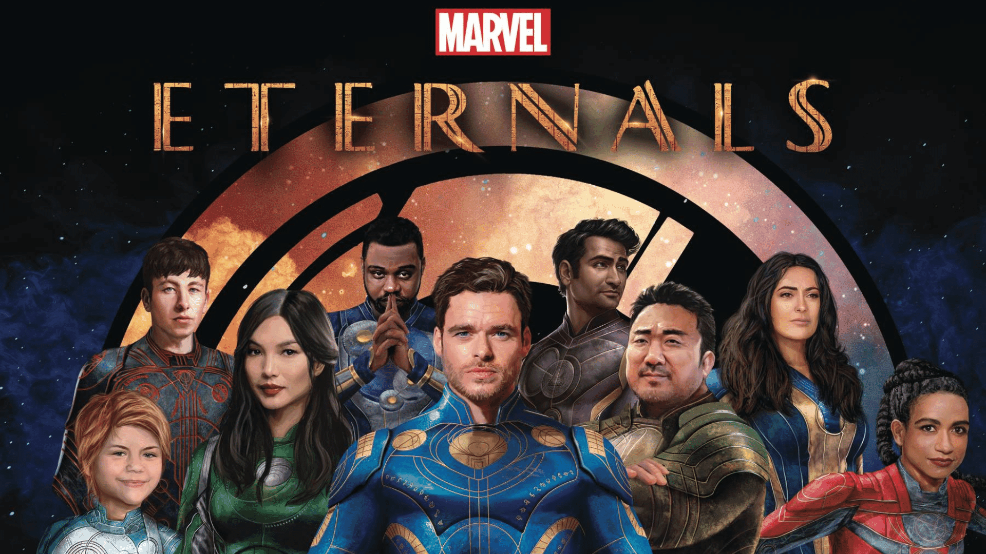 Hd Poster Of Eternals Movie Wallpapers