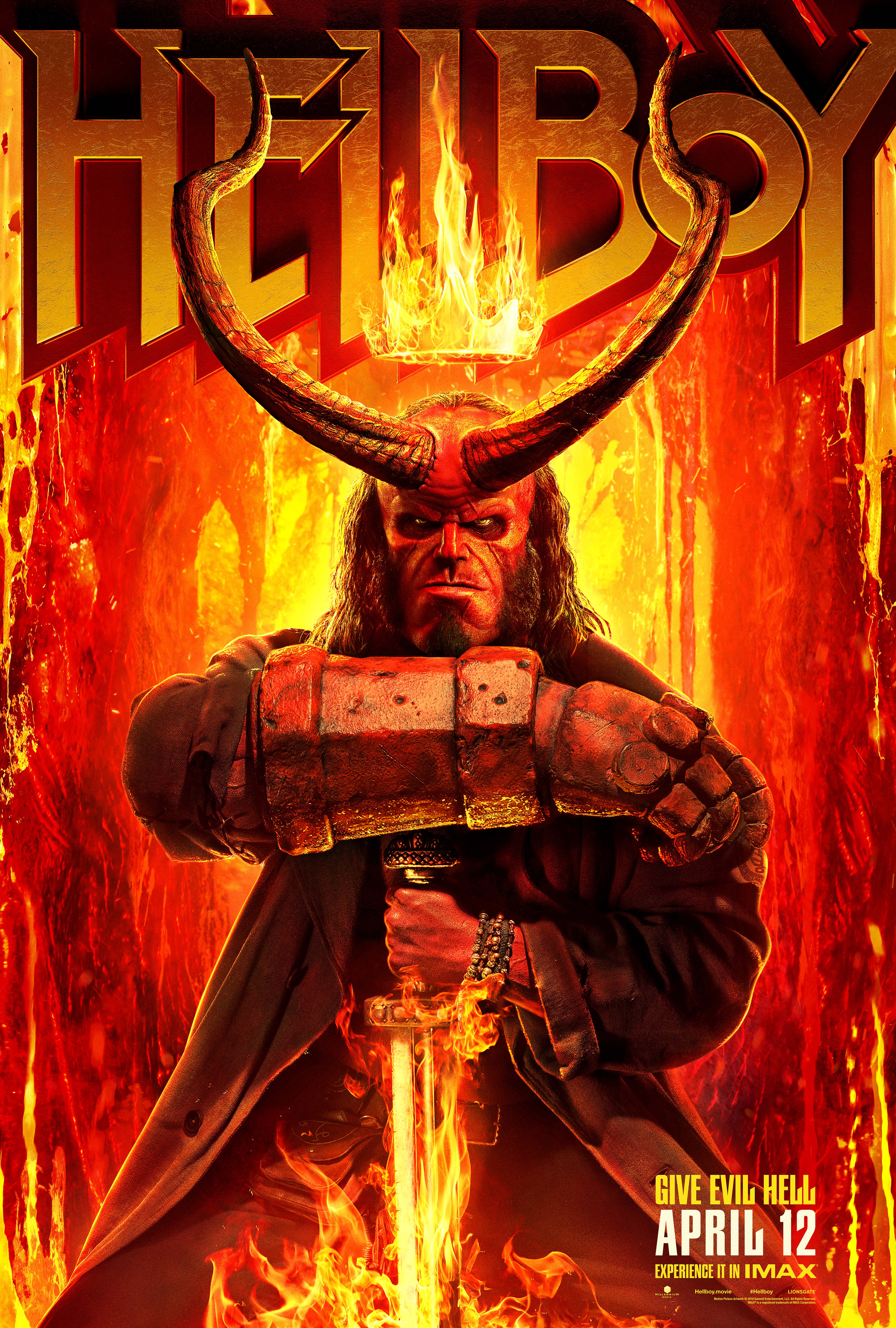 Hellboy 2019 Movie Poster Wallpapers