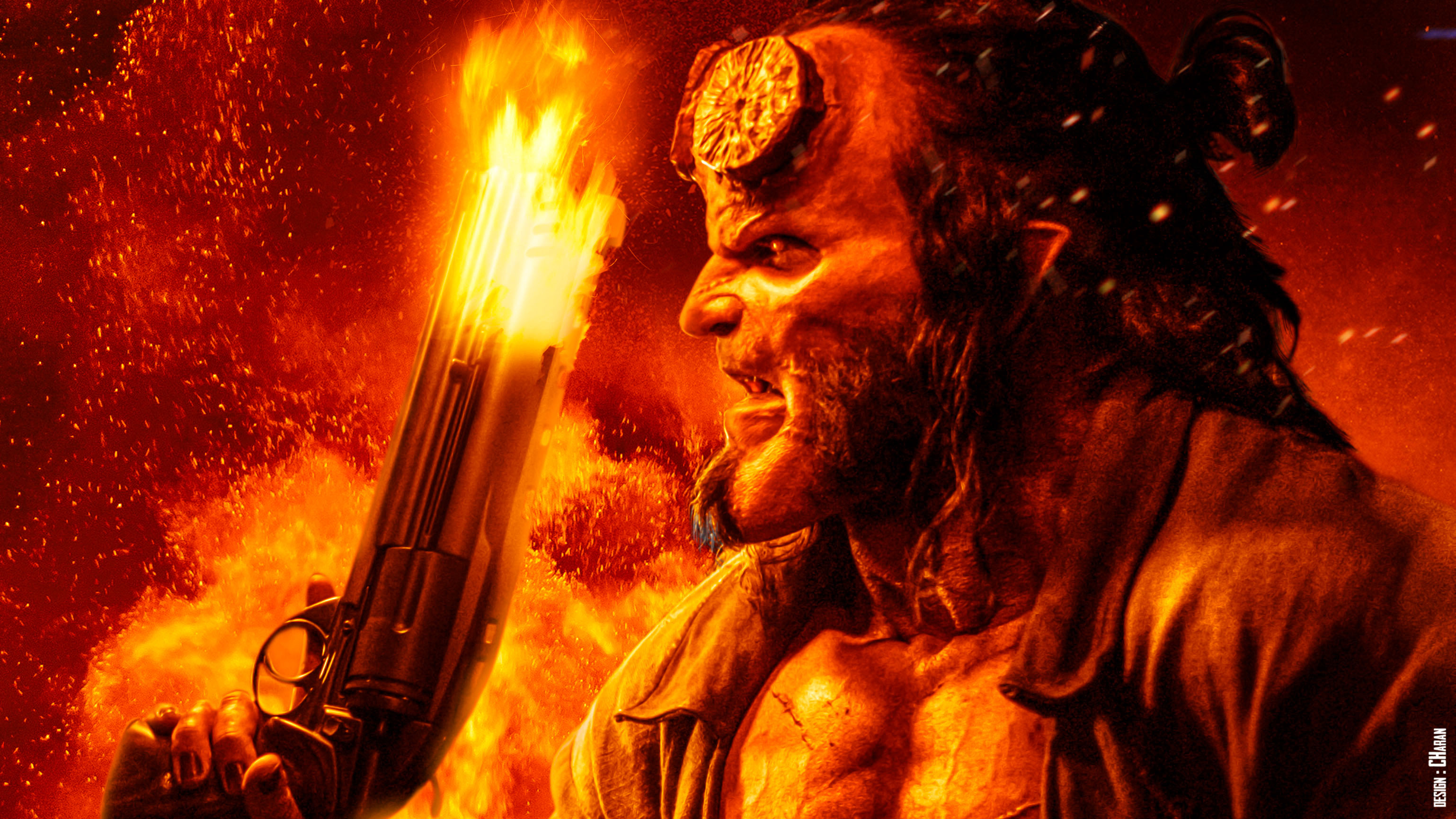 Hellboy 2019 Movie Poster Wallpapers