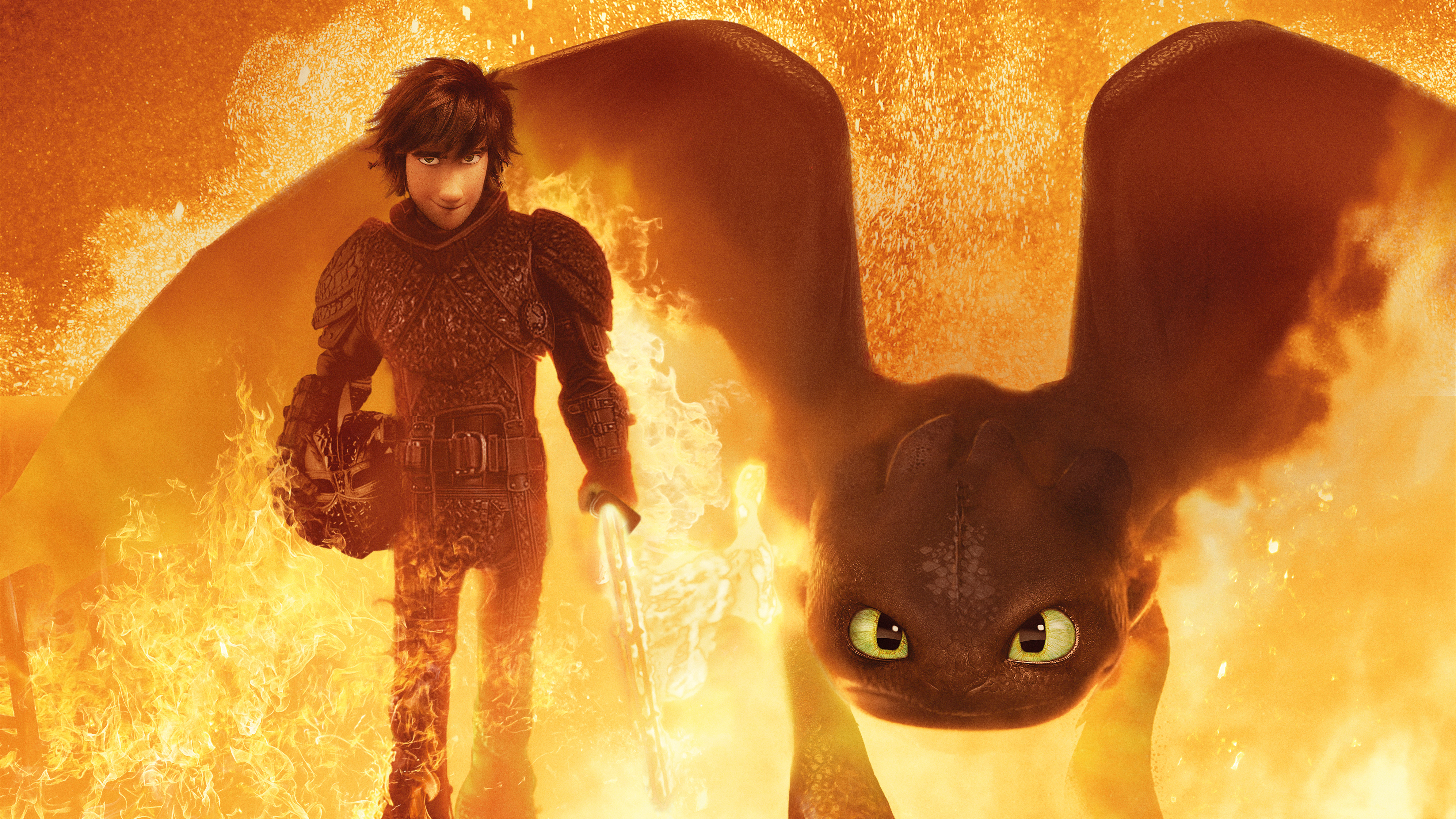 How To Train Your Dragon The Hidden World 4K 8K Wallpapers