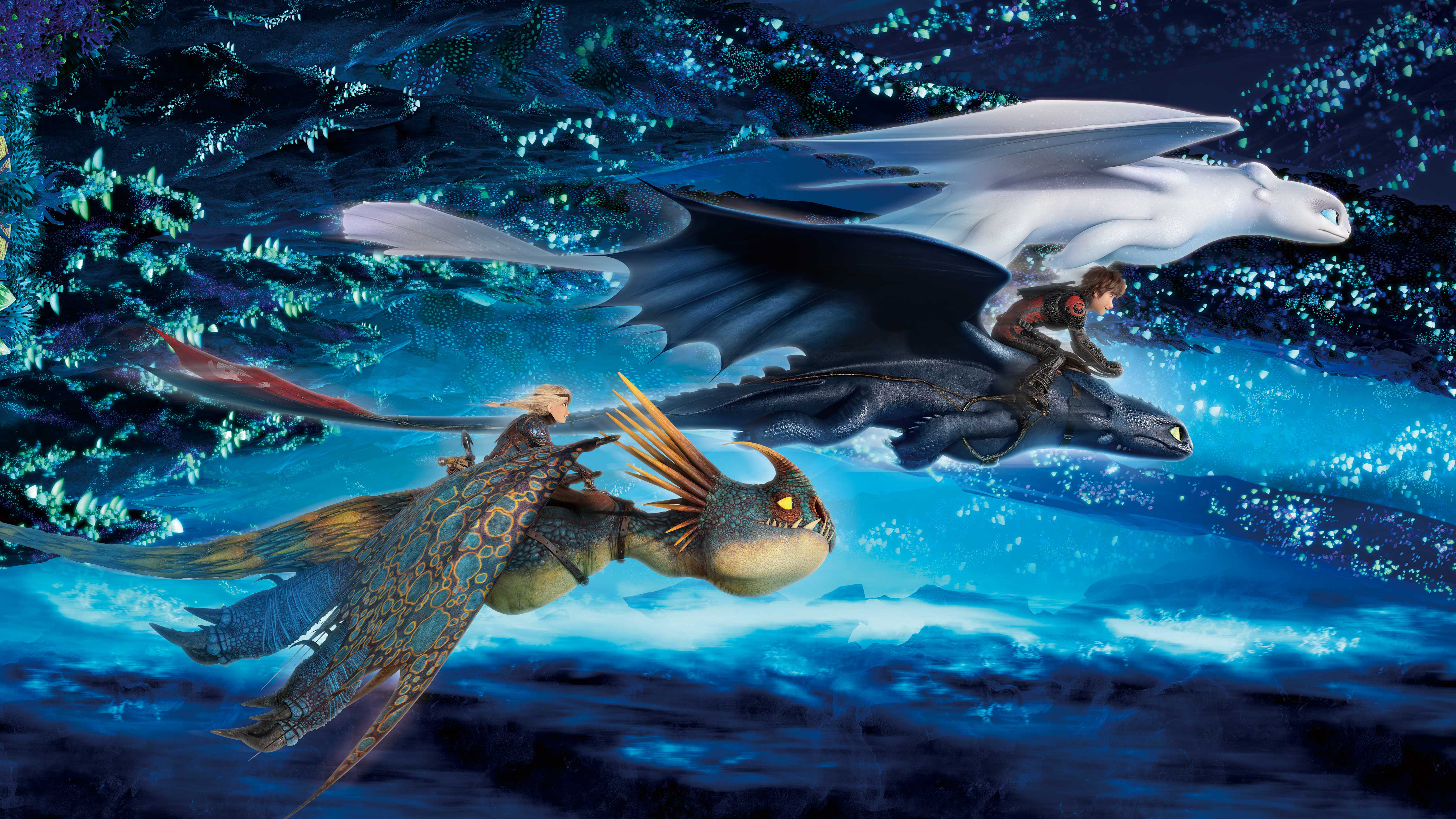 How To Train Your Dragon The Hidden World 4K 8K Wallpapers