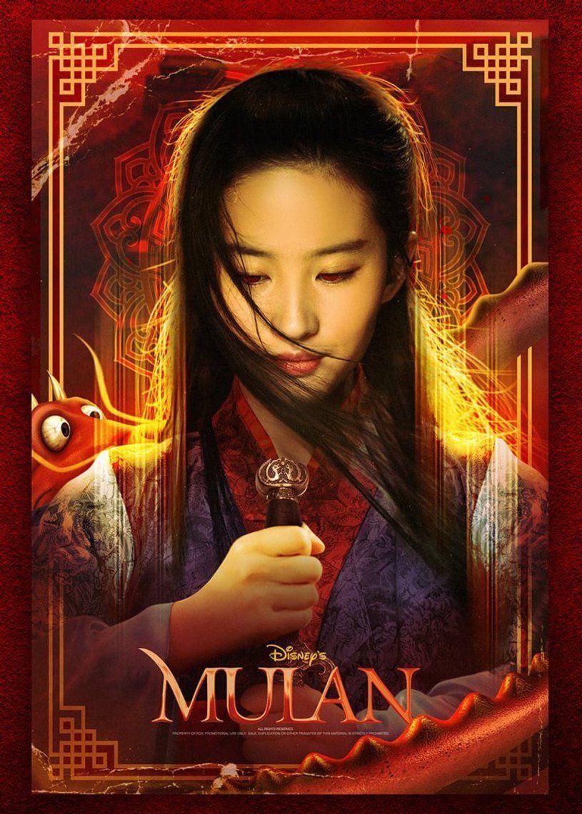 Hua Mulan 4K Poster Wallpapers